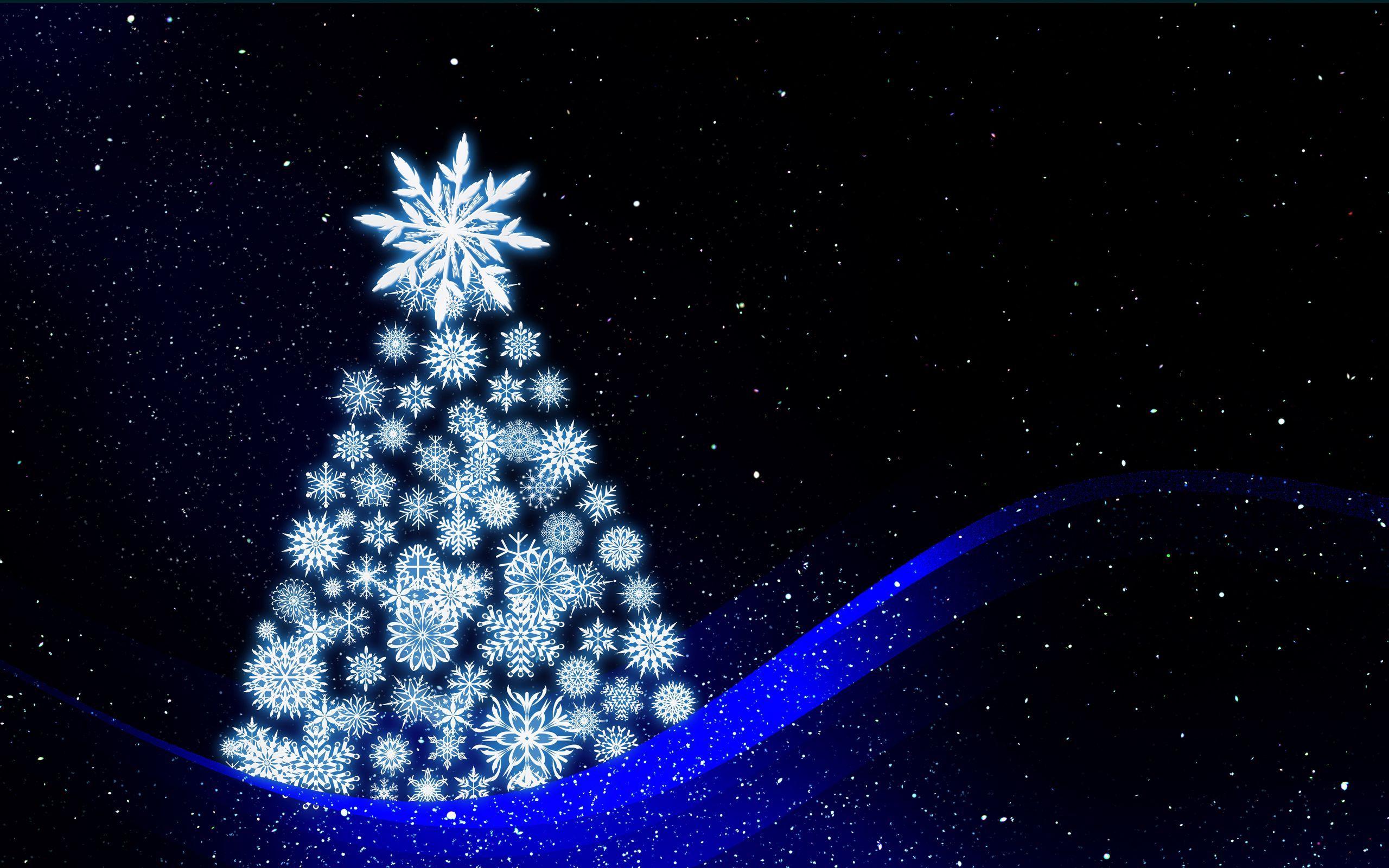 2560x1600 Download wallpaper 2560x1600 christmas tree, art, new year widescreen 16:10 HD background