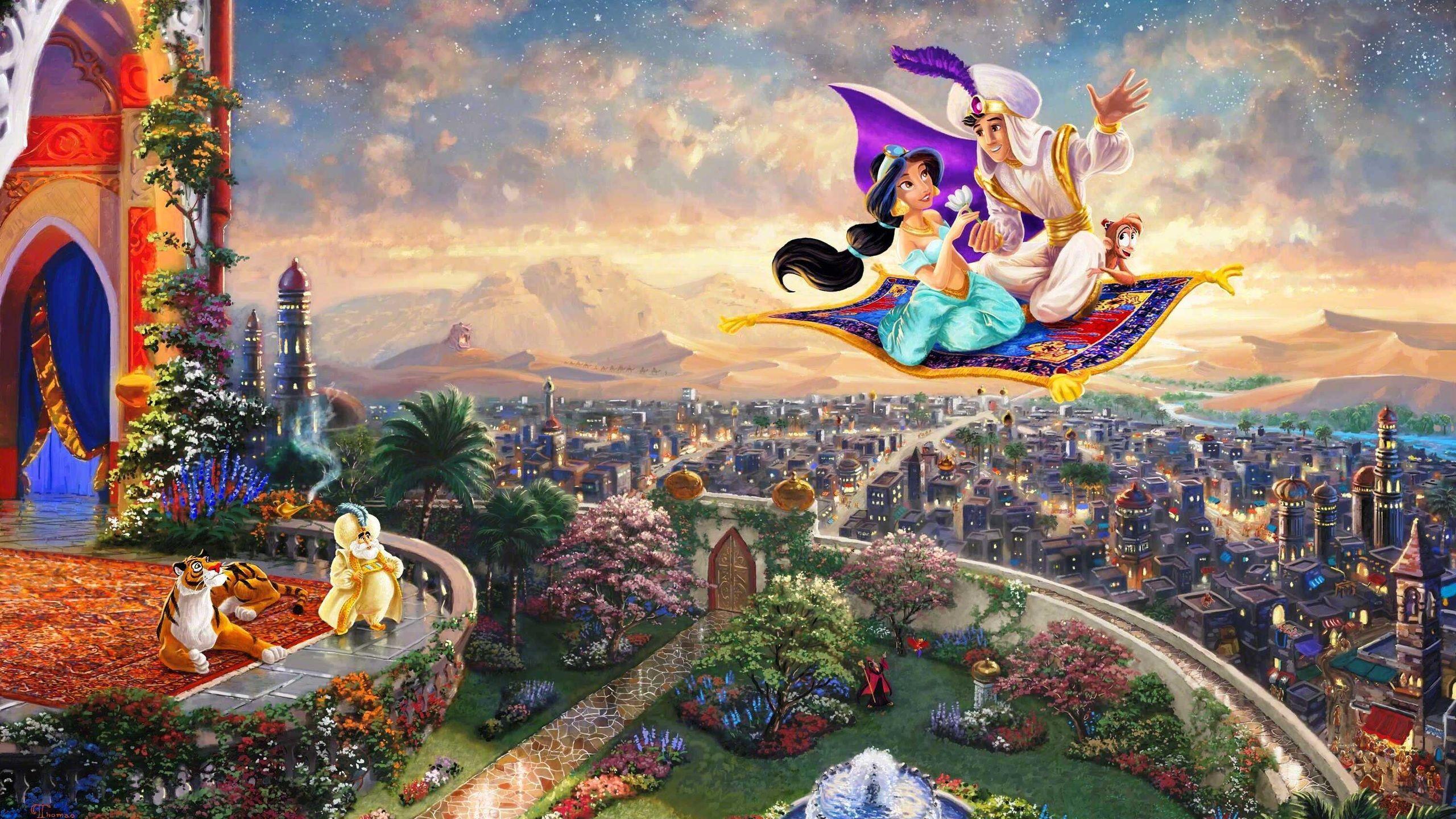 2560x1440 About This Wallpaper Kinkade Disney Wallpaper & Background Download