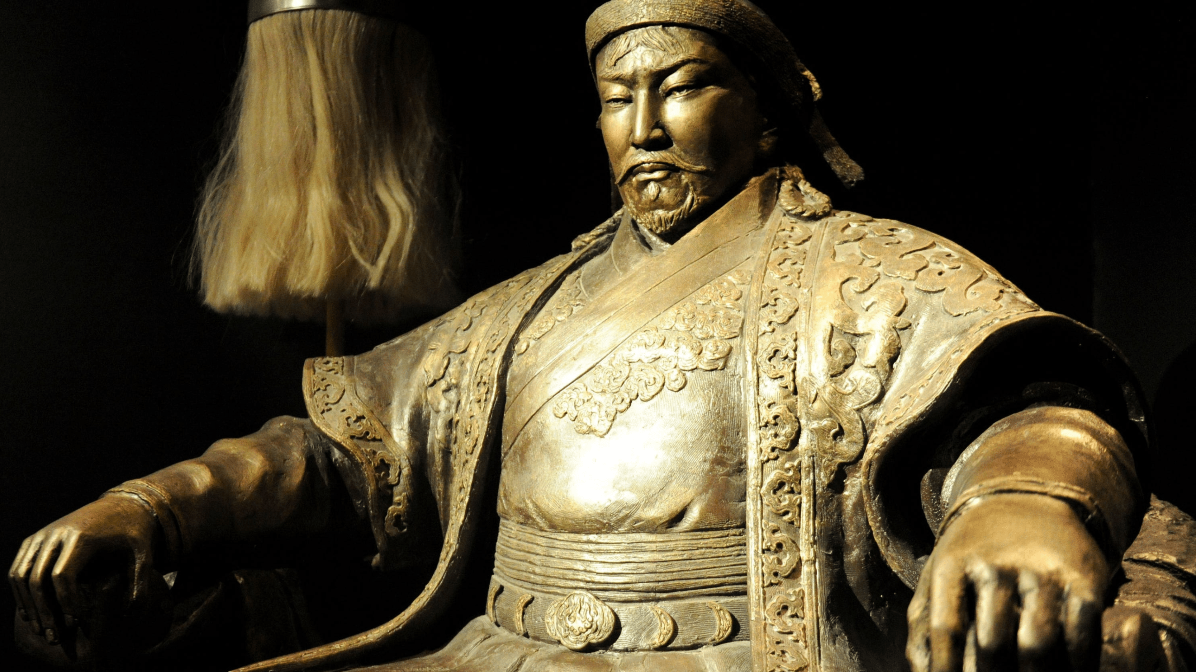 3840x2160 Genghis Khan Mongolia Mongols Statue Asian Wallpaper:3840x2160