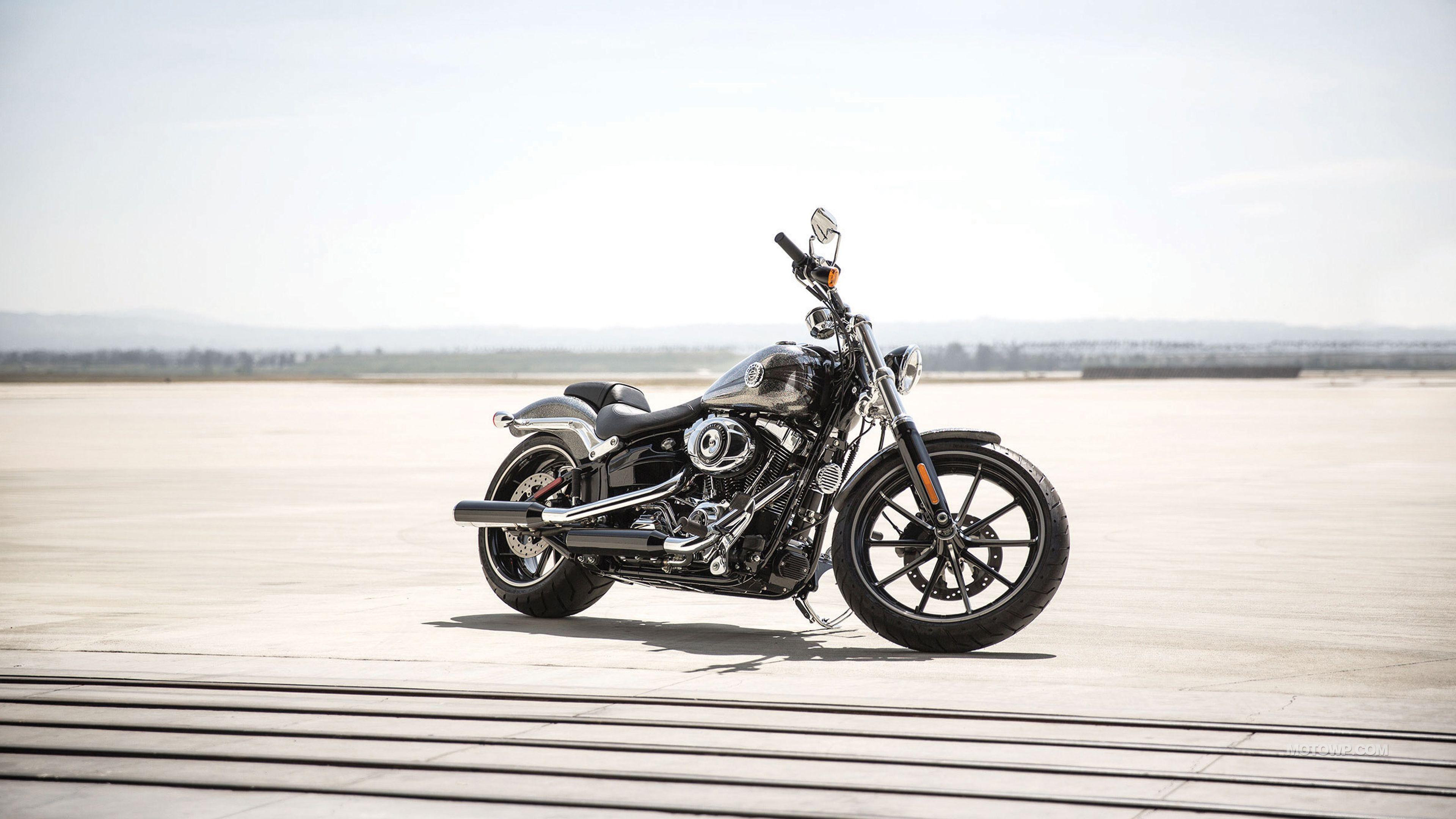 3840x2160 Harley Davidson Desktop Wallpaper Softail