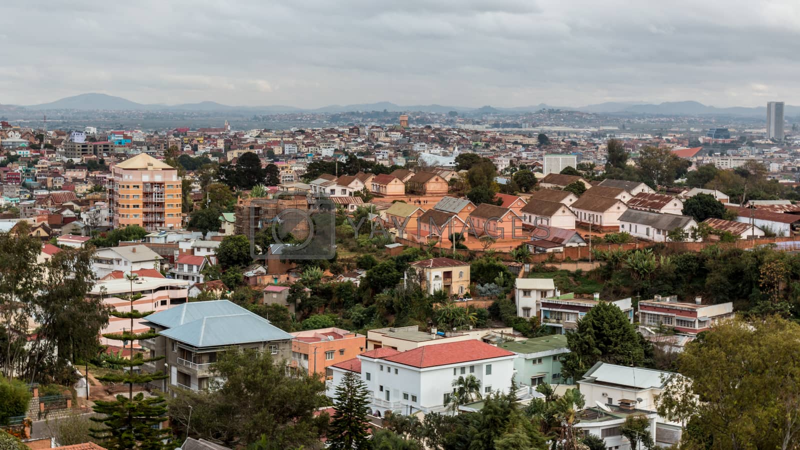 1600x900 Aerial view of Antananarivo by derejeb Vectors & Illustrations with Unlimited Downloads