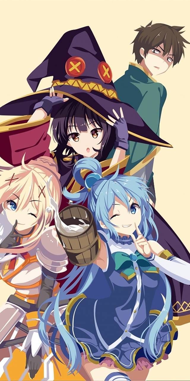 640x1280 Konosuba wallpaper
