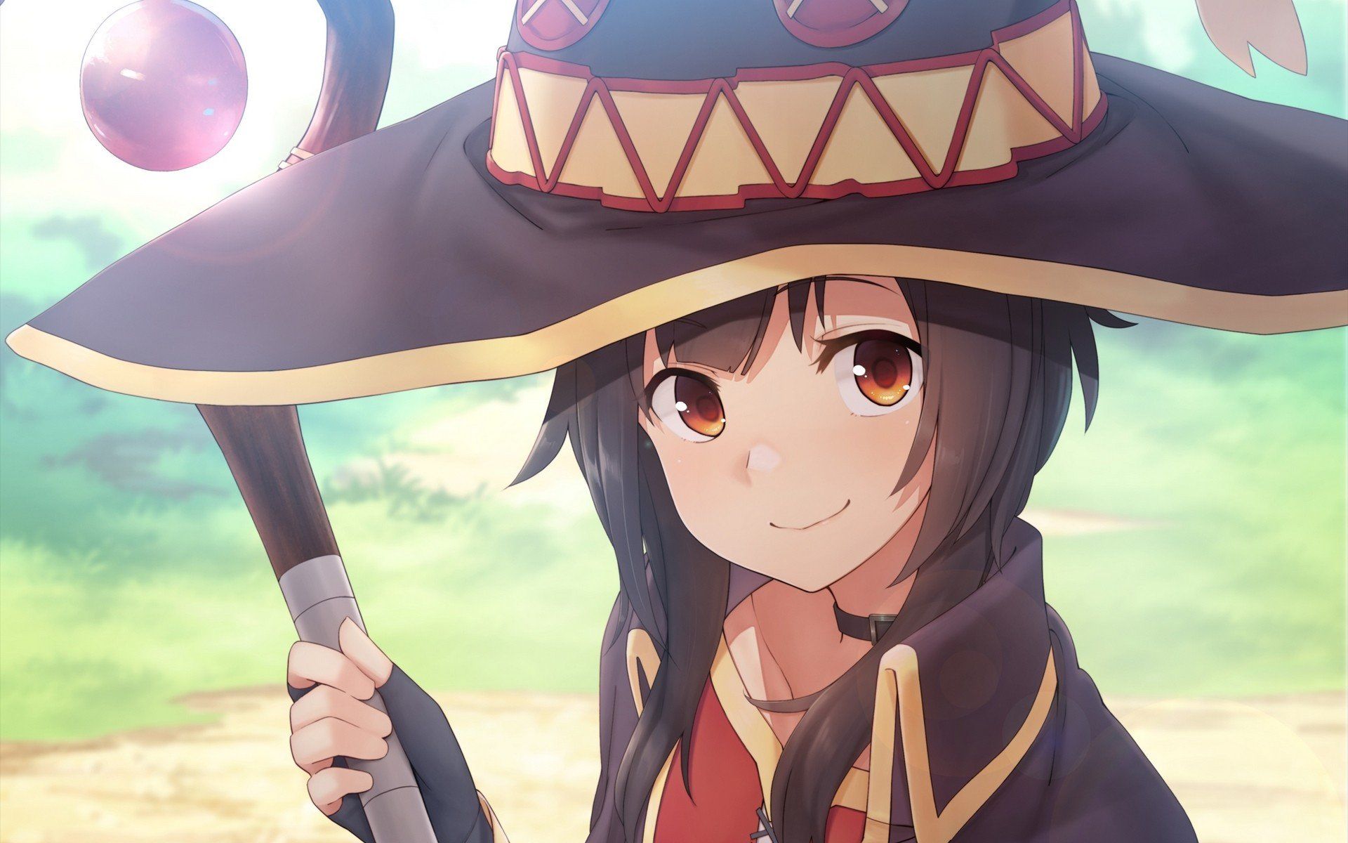 1920x1200 Kono Subarashii Sekai ni Shukufuku wo!, Megumin, Staff Wallpaper HD / Desktop and Mobile Background