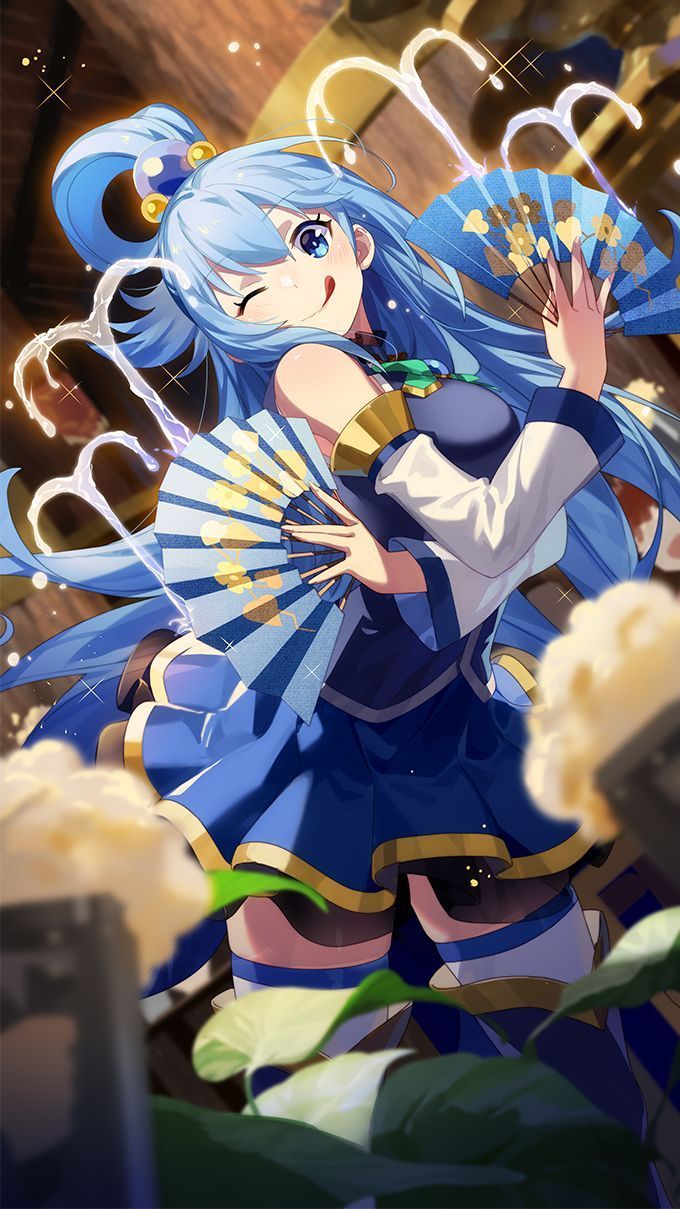 680x1209 Aqua (KonoSuba) Subarashii Sekai ni Shukufuku wo! by Tianjin Tianxiang Interactive Technology Anime Image Board