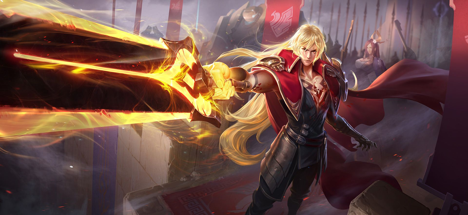 1920x882 Glory of the King wallpaper of the King Li Xin handsome wallpaper