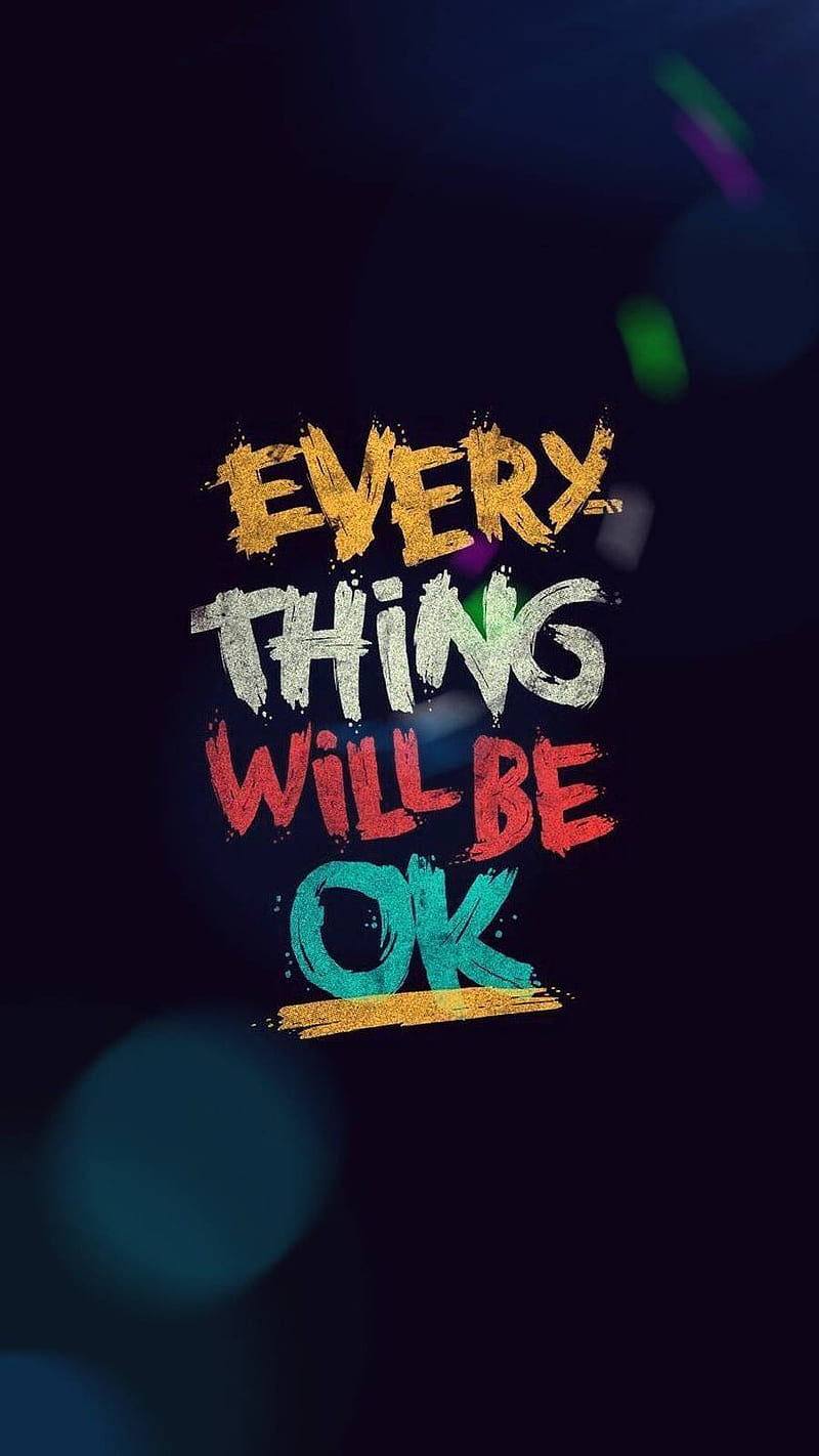 800x1422 HD everything is fine wallpaper