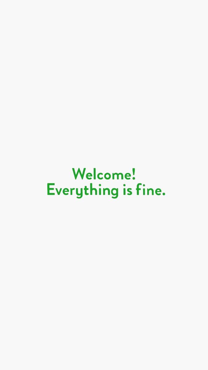 674x1200 Green and White 'Welcome Everything is Fine' Retro Poster. Jeremy bearimy wallpaper, The good place quotes wallpaper, The good place posters