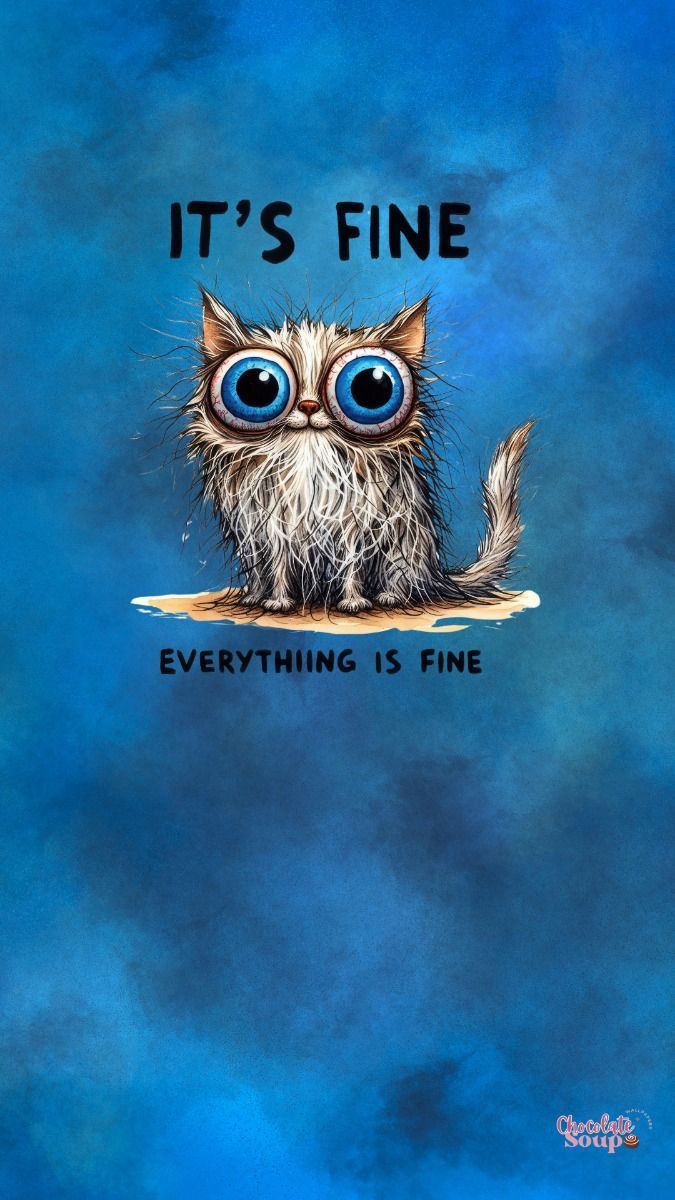 675x1200 Everything Is Fine Phone Wallpaper