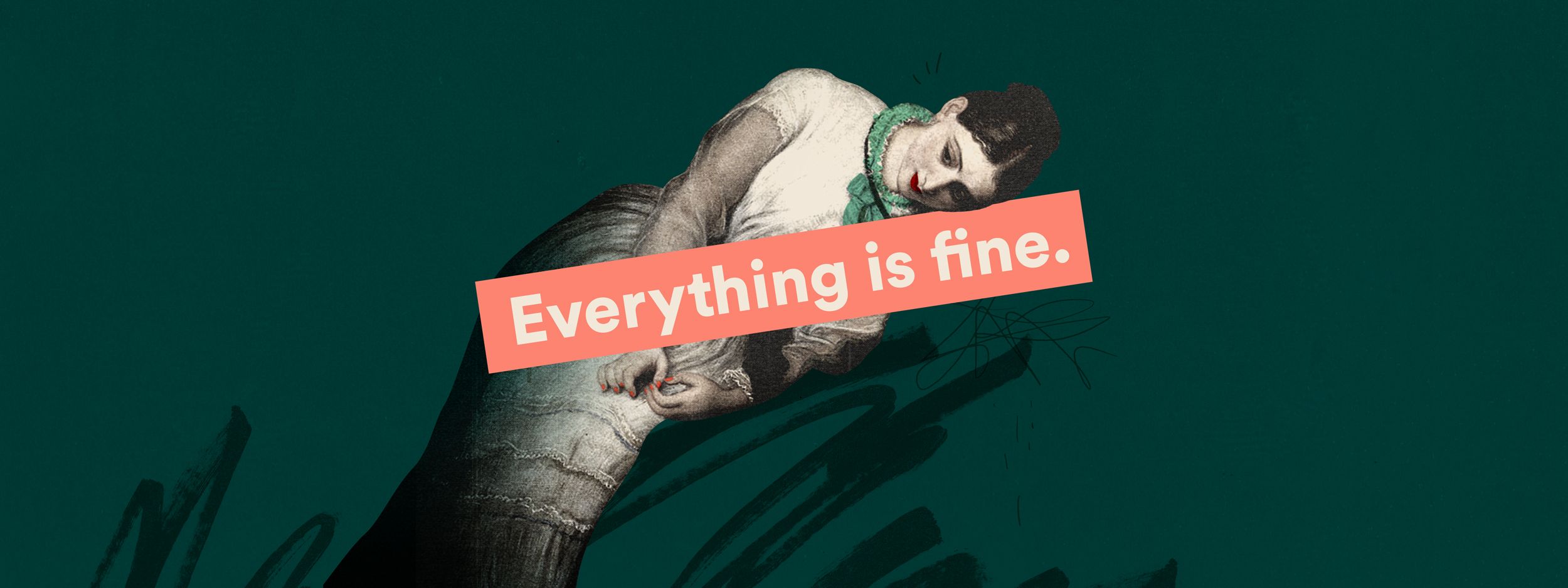 2500x938 Everything is Fine Podcast