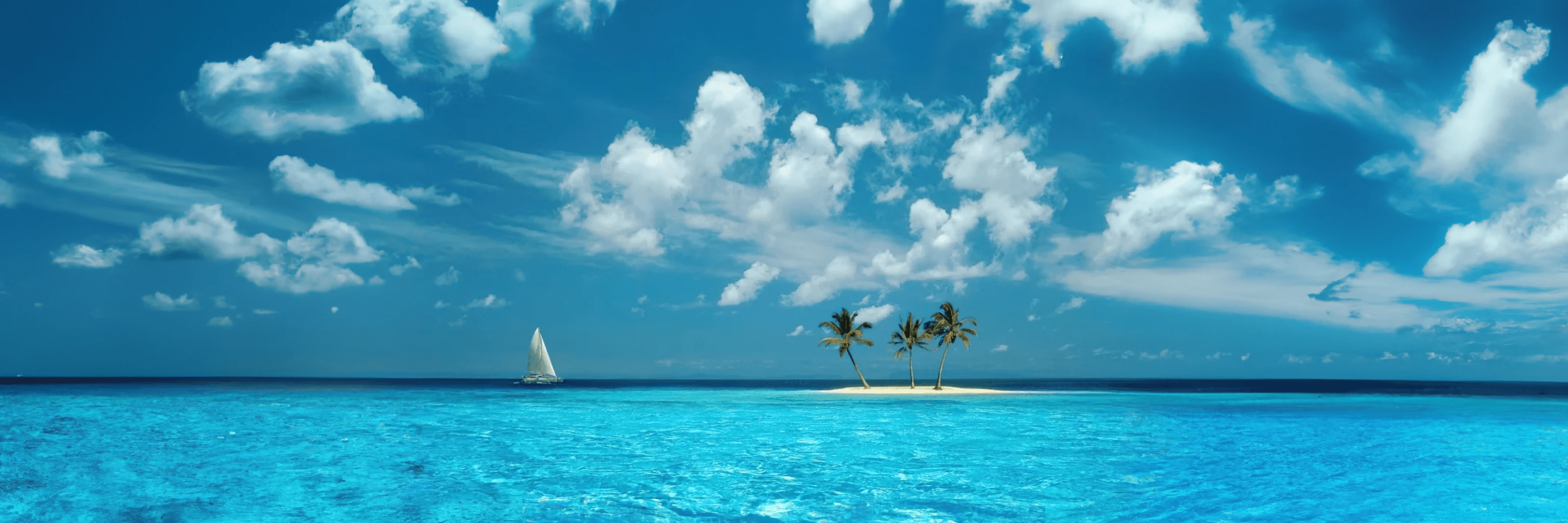 3072x1024 windows xp Azul wallpaper extended (3072 x 1024)