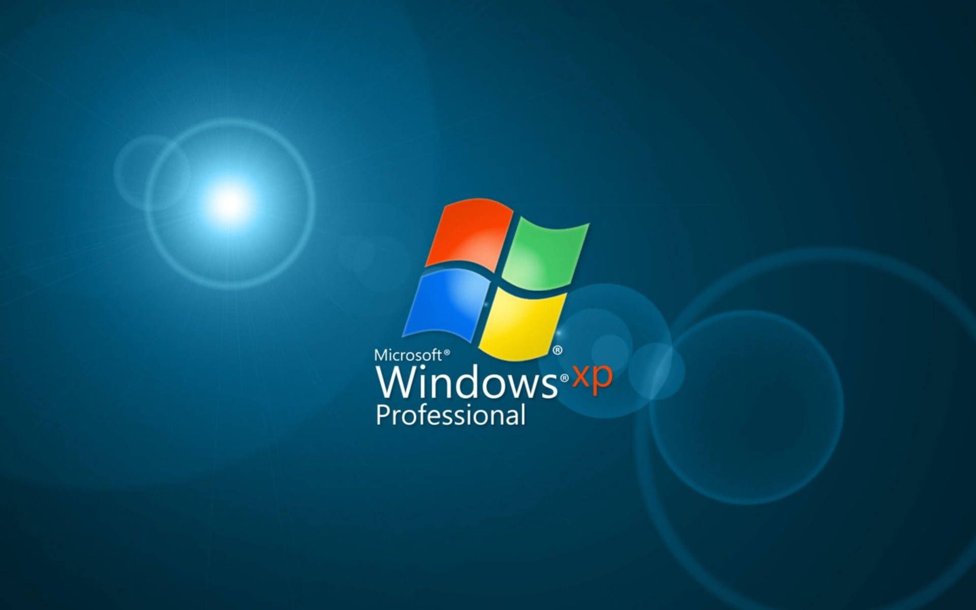 1920x1200 Blue Plain Microsoft Windows Wallpaper