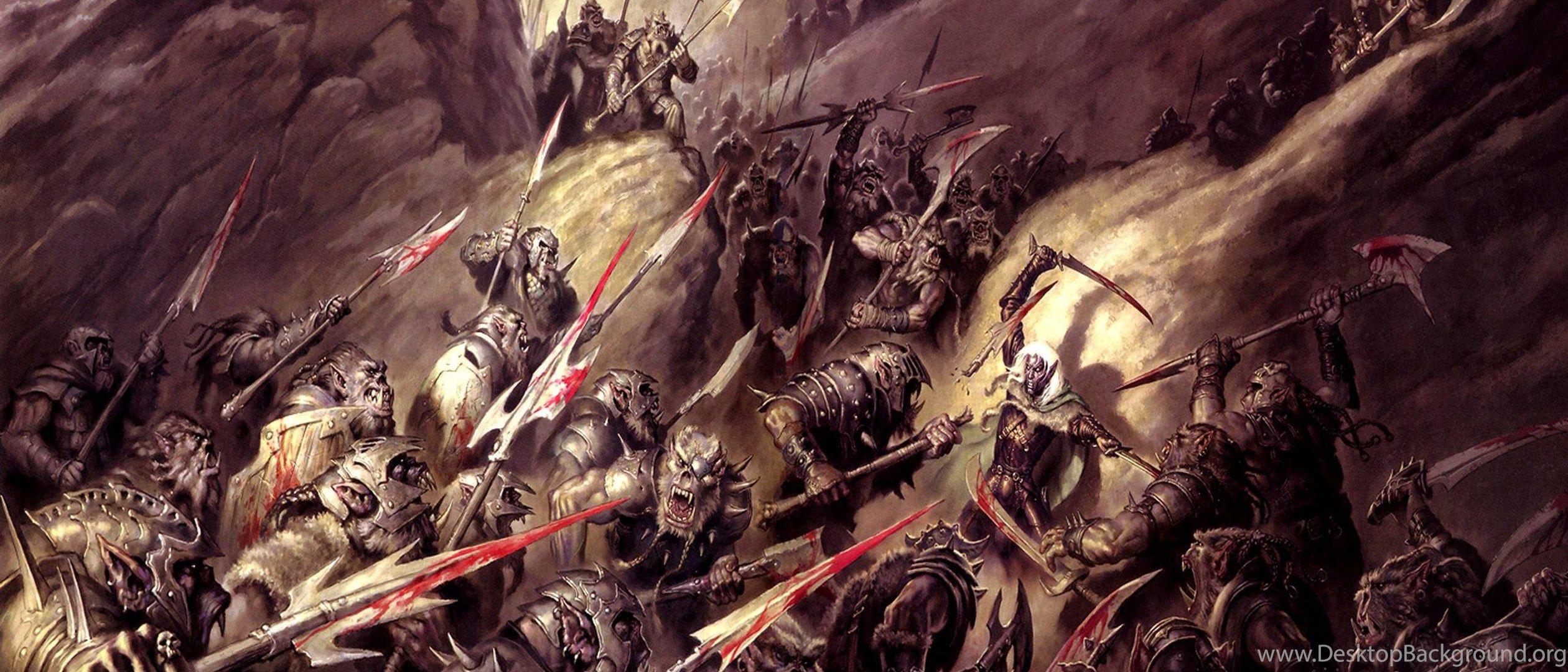 2520x1080 Epic Fantasy Wallpaper Desktop Background