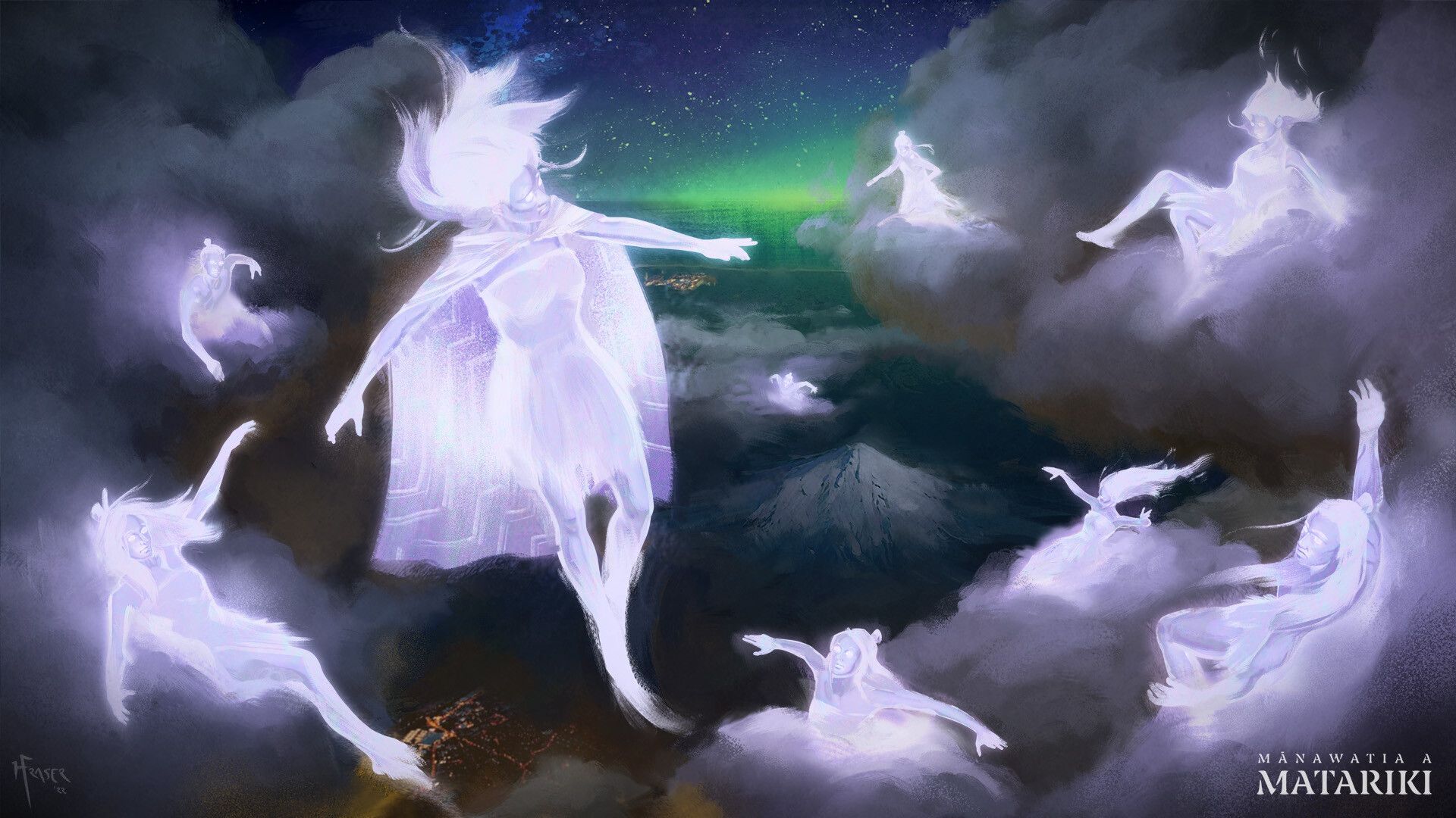 1920x1080 The Stars of MATARIKI