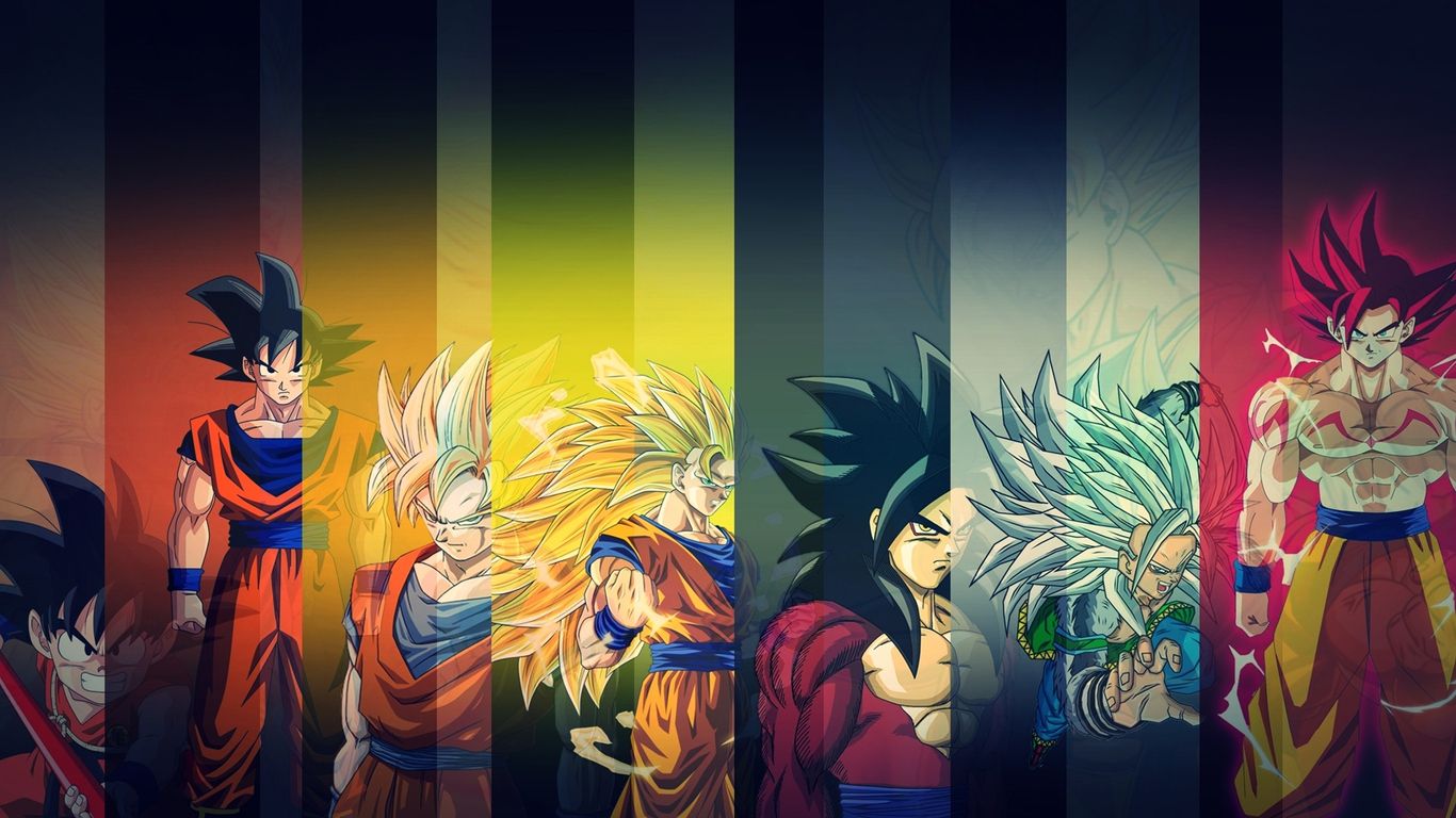 1366x768 Download Goku Wallpaper in 1366x768 Resolution