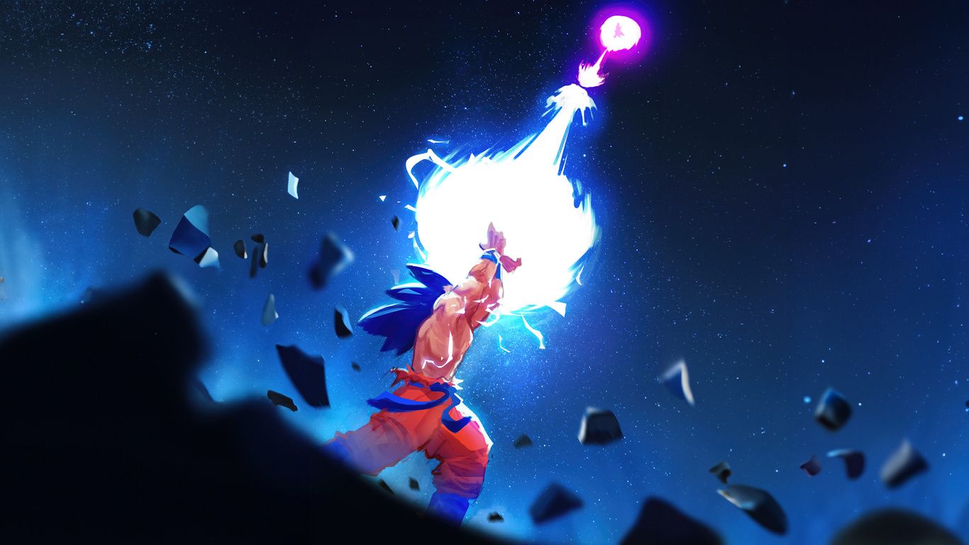 1366x768 Goku Vs Vegeta Laptop HD , HD 4k Wallpaper, Image, Background, Photos and Picture