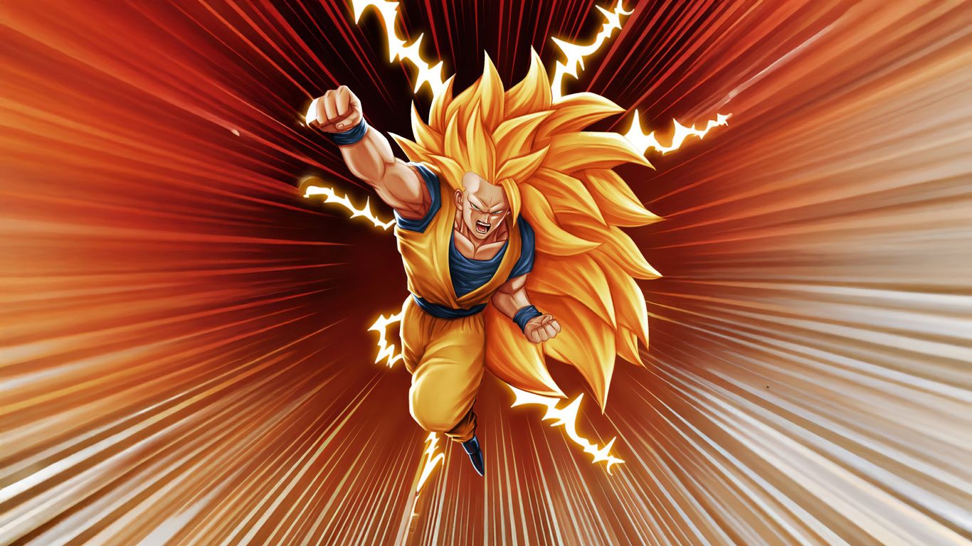 1366x768 Saiyan Warrior Goku Laptop HD , HD 4k Wallpaper, Image, Background, Photos and Picture