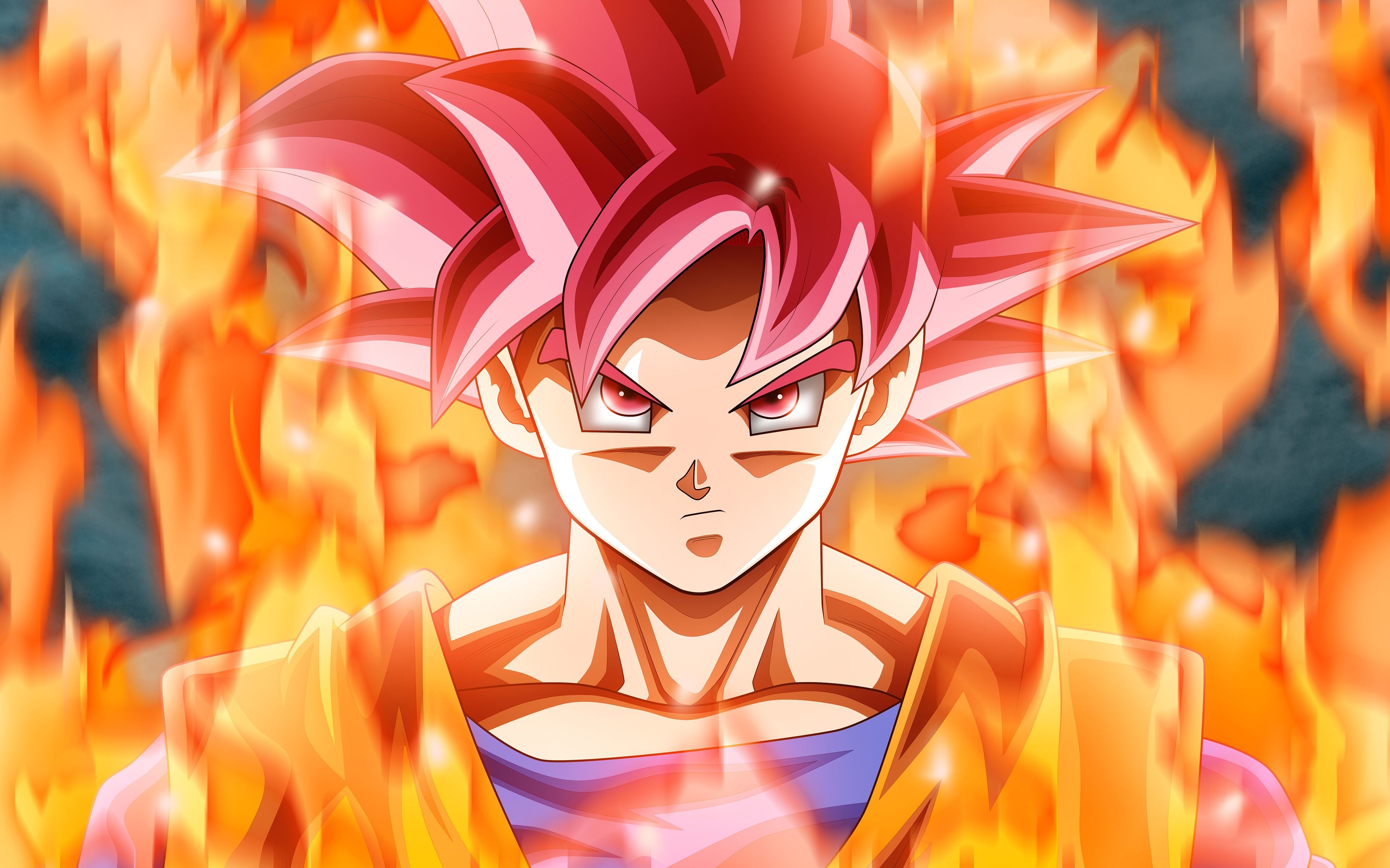 3840x2400 Goku Dragon Ball Super 4K Ultra HD
