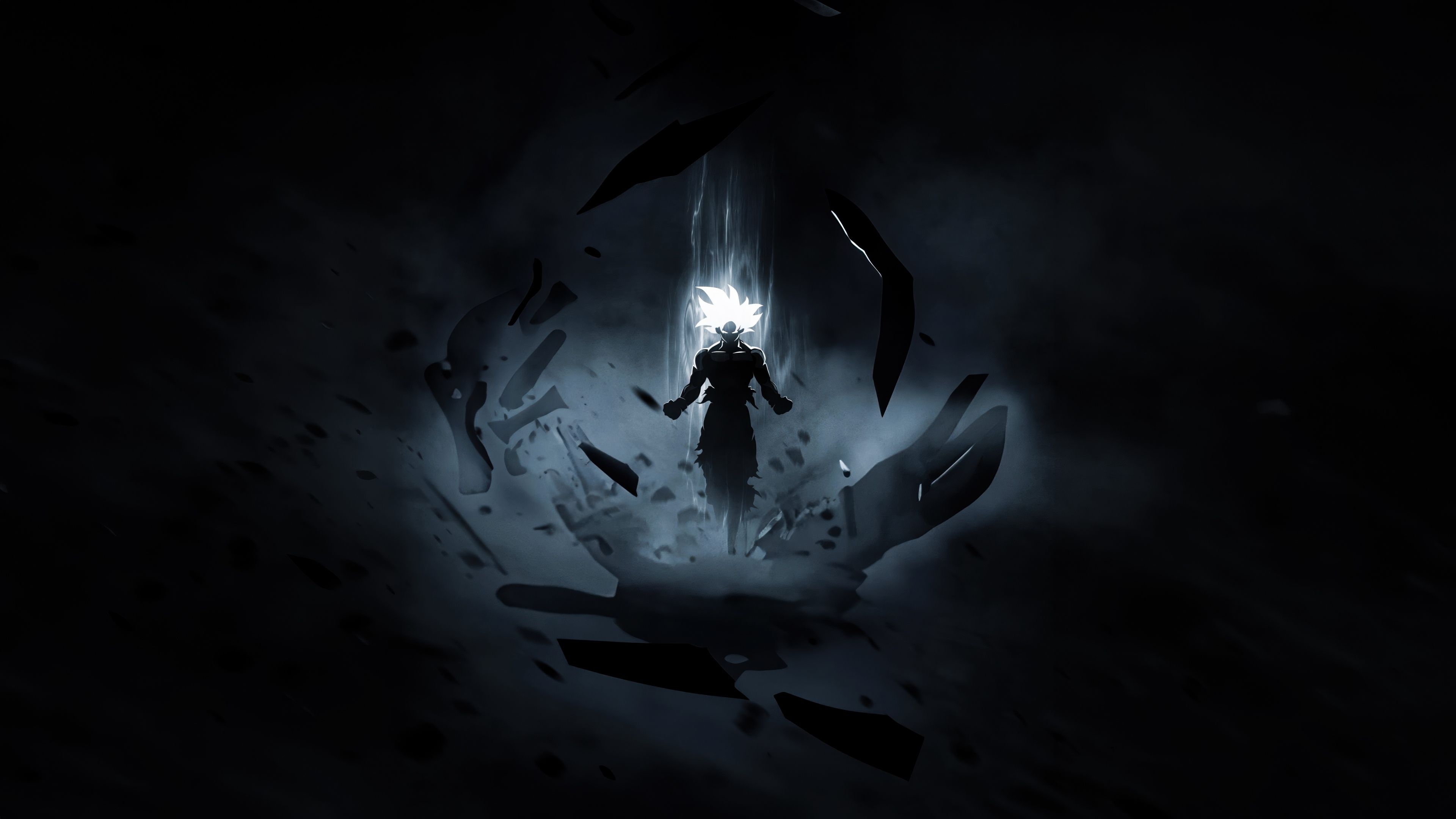3840x2160 Goku Wallpaper 4K, Perfected Ultra Instinct, 5K