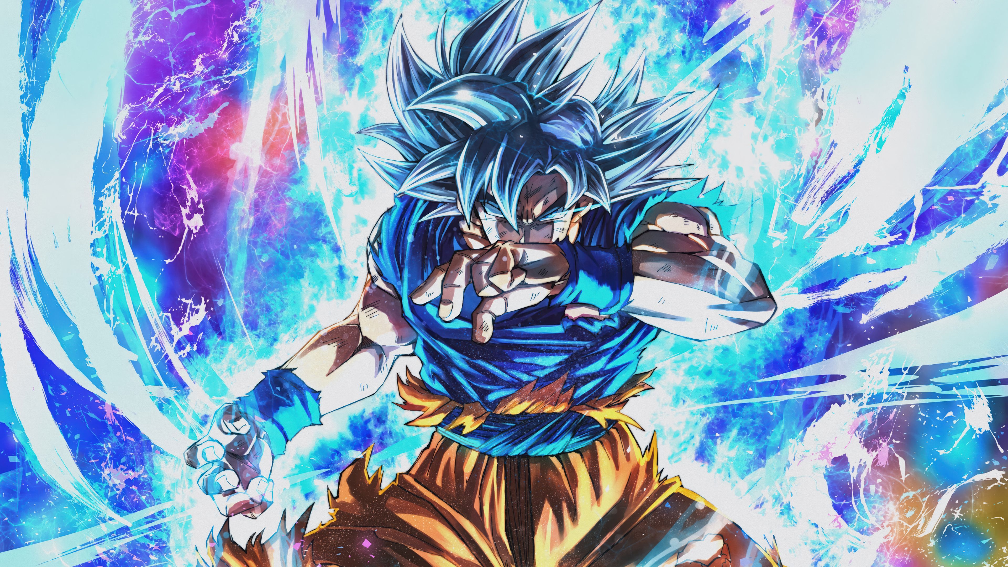 3840x2160 Goku Ultra Instinct Dragon Ball Super Wallpaper 4K HD PC l
