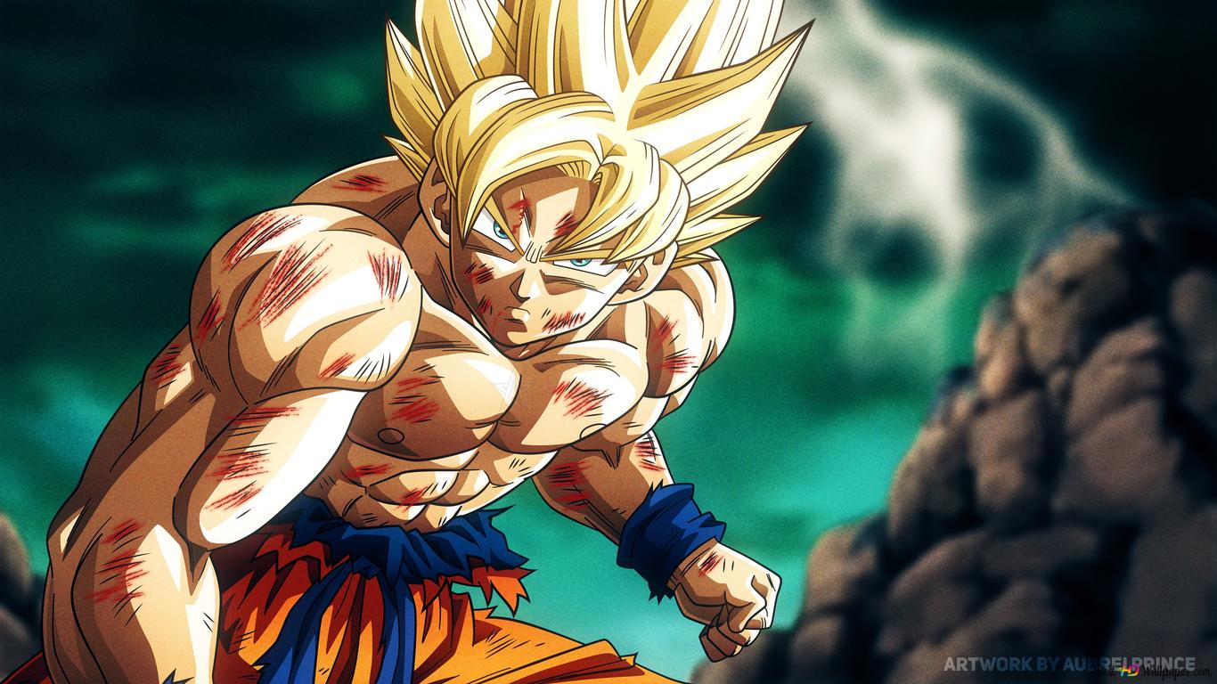 1366x768 Dragon Ball Super 4K wallpaper download