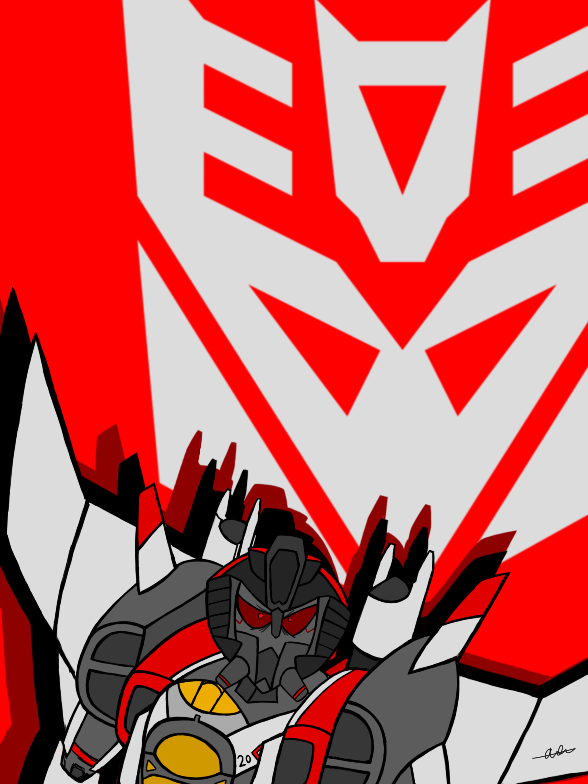 2048x2732 Blitzwing Starscream Whatever Wallpaper! Had Fun Drawing This One :))