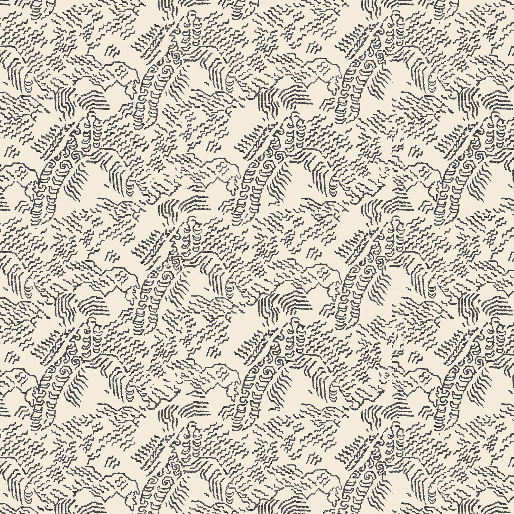 2000x2000 Plateau Wallpaper in Black II, 52 x 132