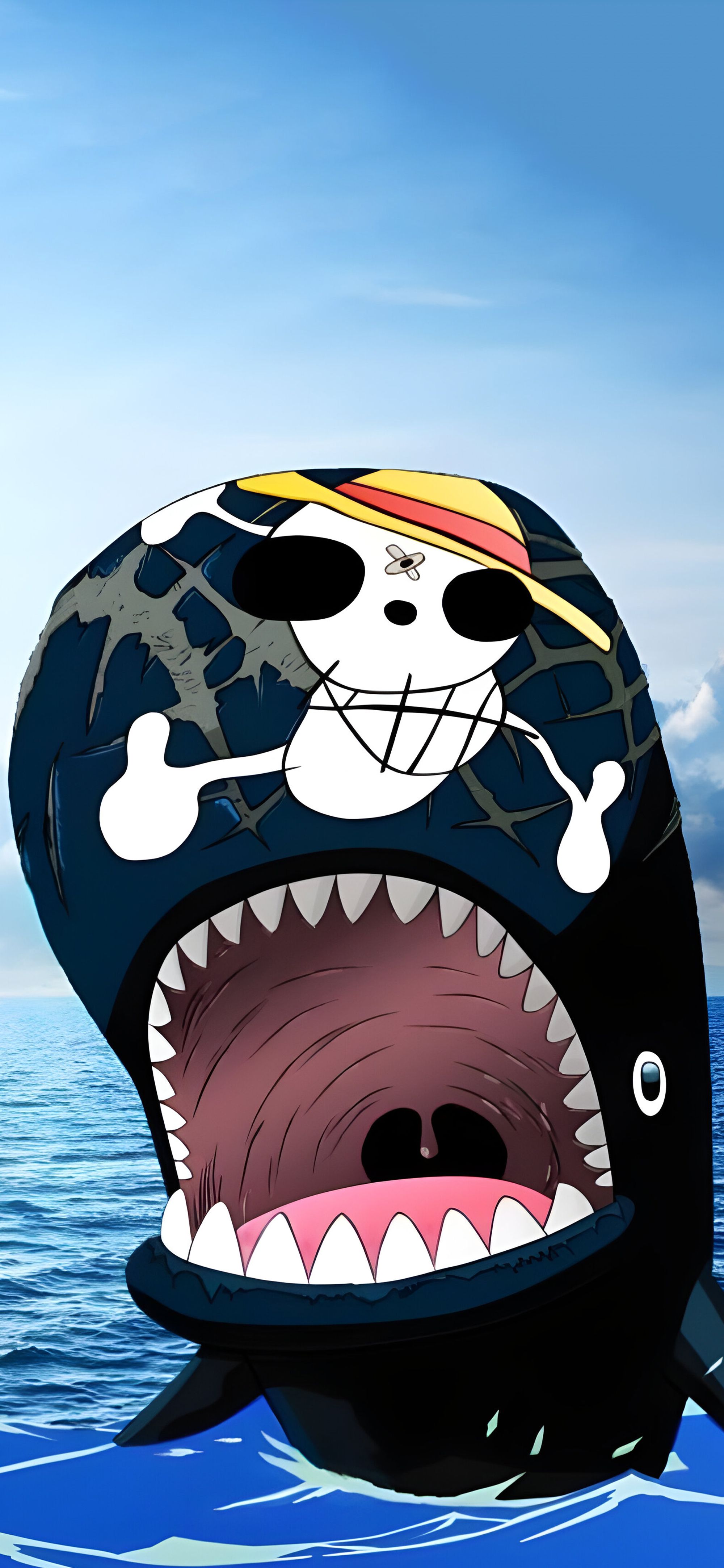 2000x4329 One Piece Laboon Whale Wallpaper Anime Wallpaper 4K