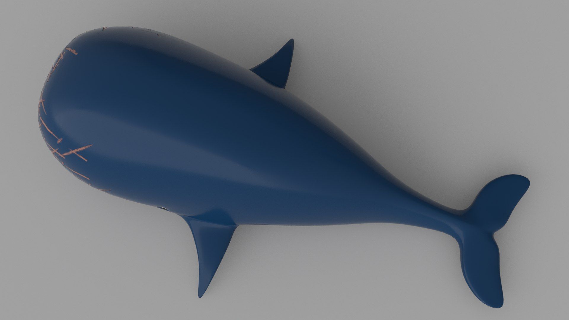 1920x1080 3D Laboon Whale Model