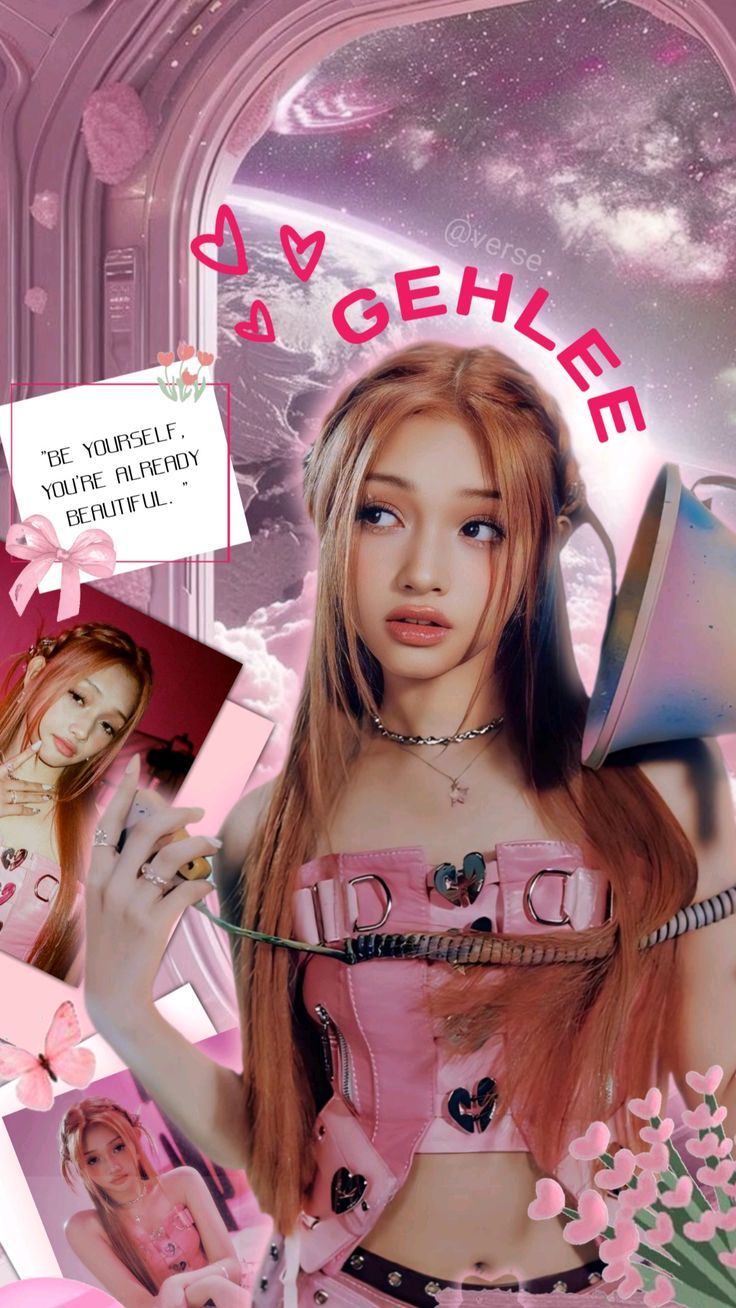 736x1308 Gehlee pink wallpaper