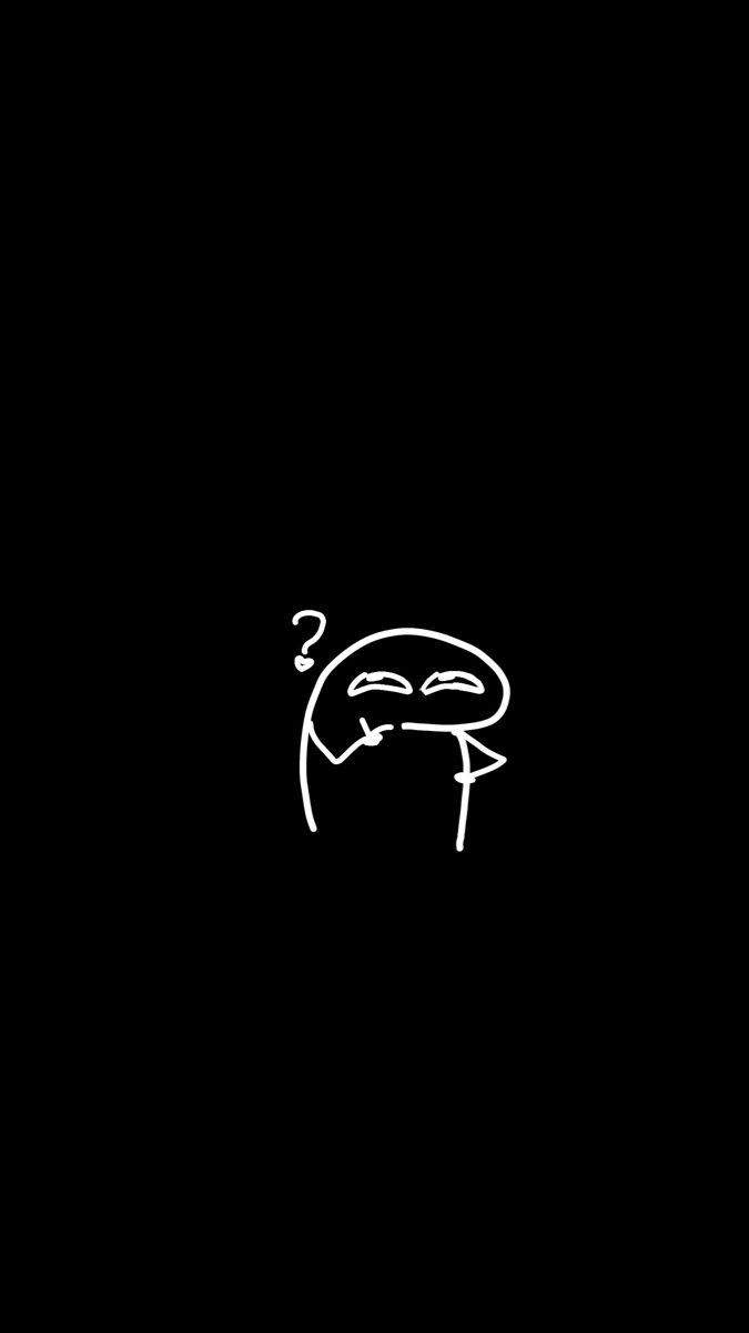 675x1200 Just do it wallpaper. Cat portrait painting, Funny stickman, Black aesthetic wallpaper