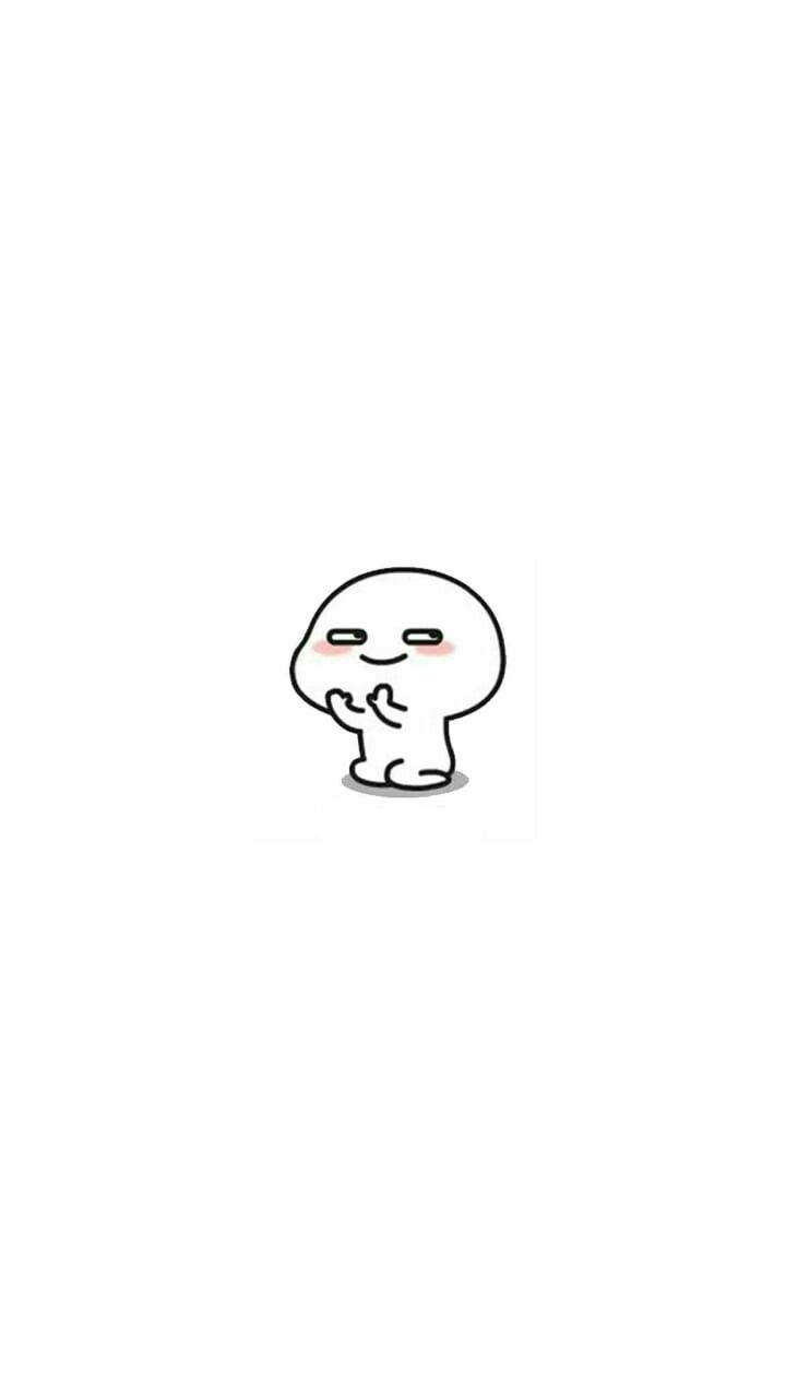 720x1280 Cute white wallpaper for iphone cartoon. Funny doodles wallpaper iphone, Funny stickman wallpaper, Cute doodle art cute