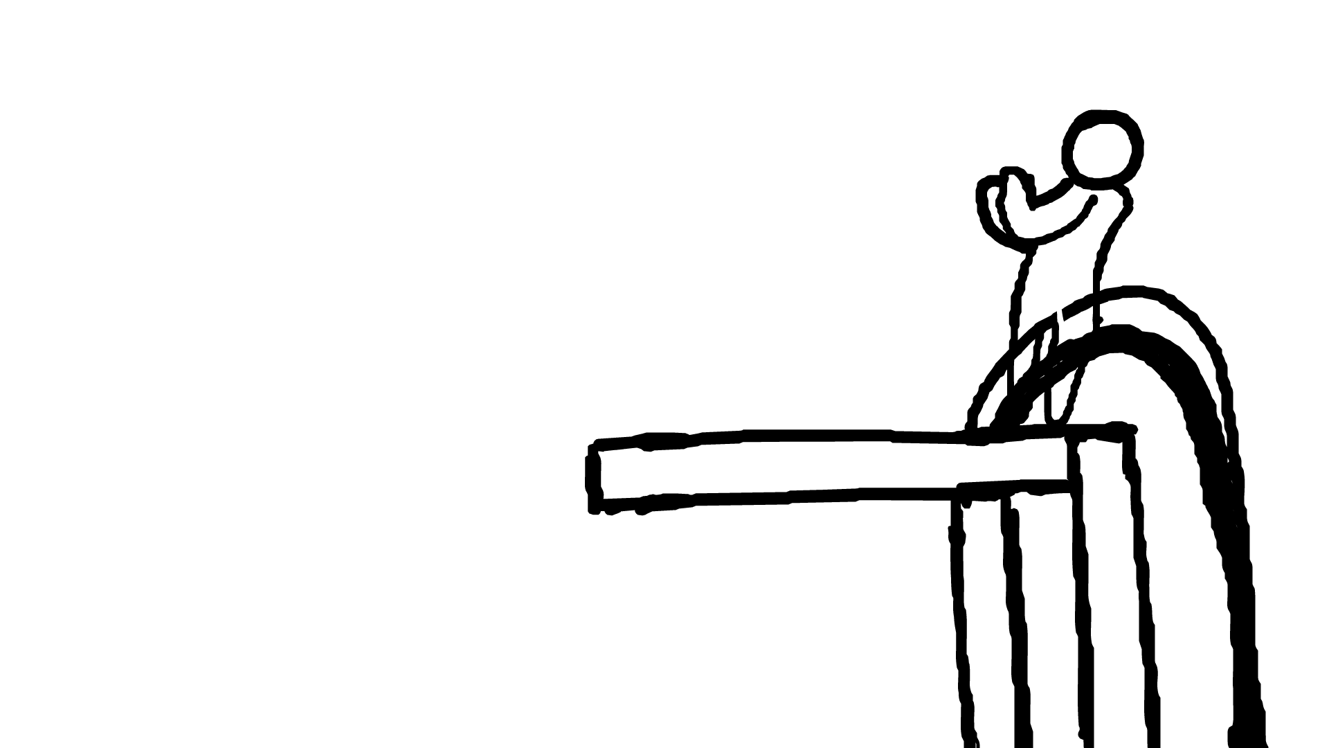 1920x1080 Stickman Funny Videos vs. Geometry This is seriously mind bending BiliBili