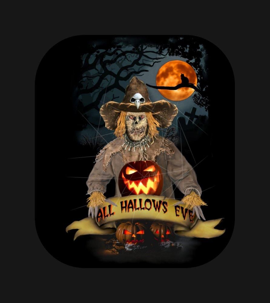 892x1000 ALL HALLOWS EVE PNG Download For Cricut & Silhouette Plus Resource For Print On Demand
