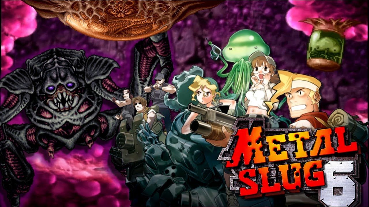 1280x720 Metal Slug 6 [PS2] Mode 100% / All Routes / Hard (Single Play)