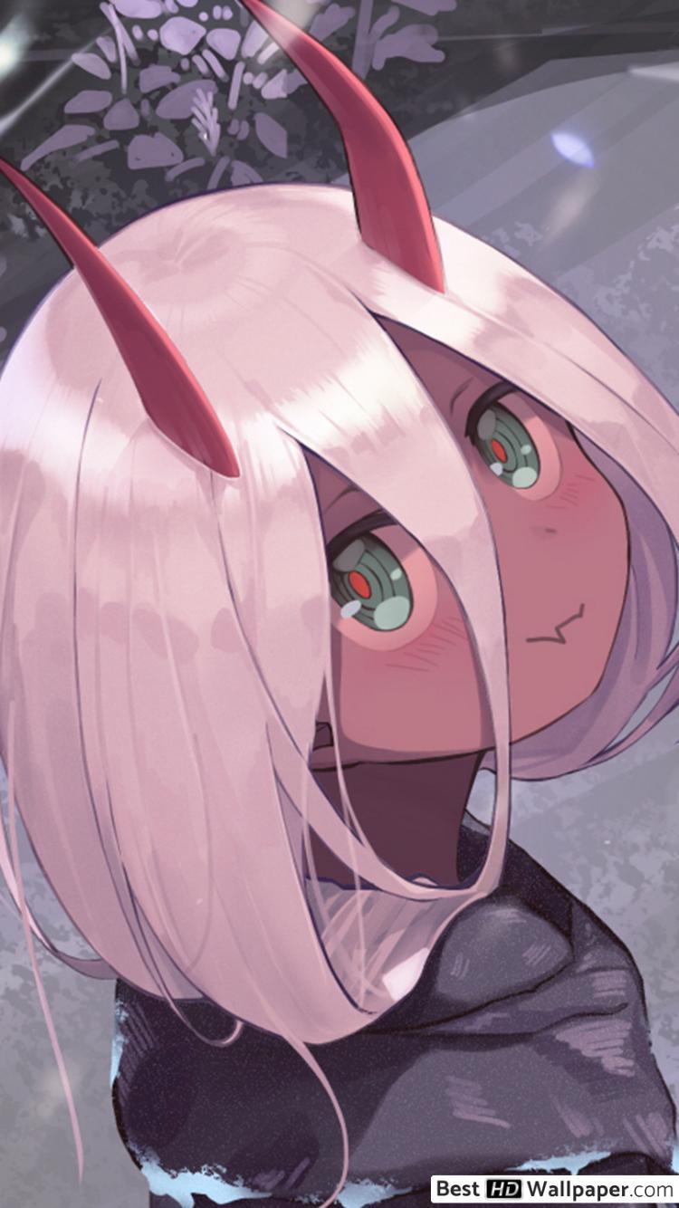 750x1334 DARLING in the FRANXX HD wallpaper download