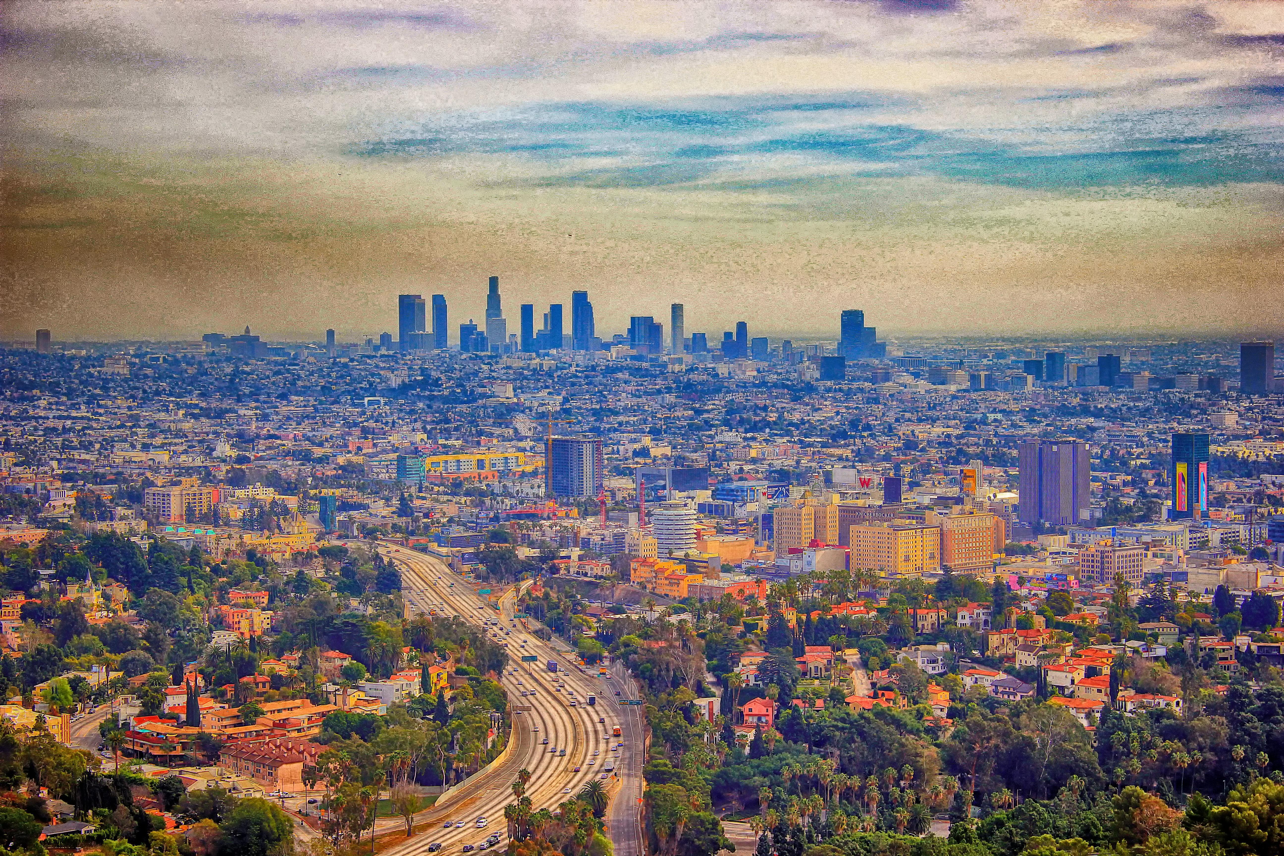 5184x3456 Vintage Los Angeles Wallpaper