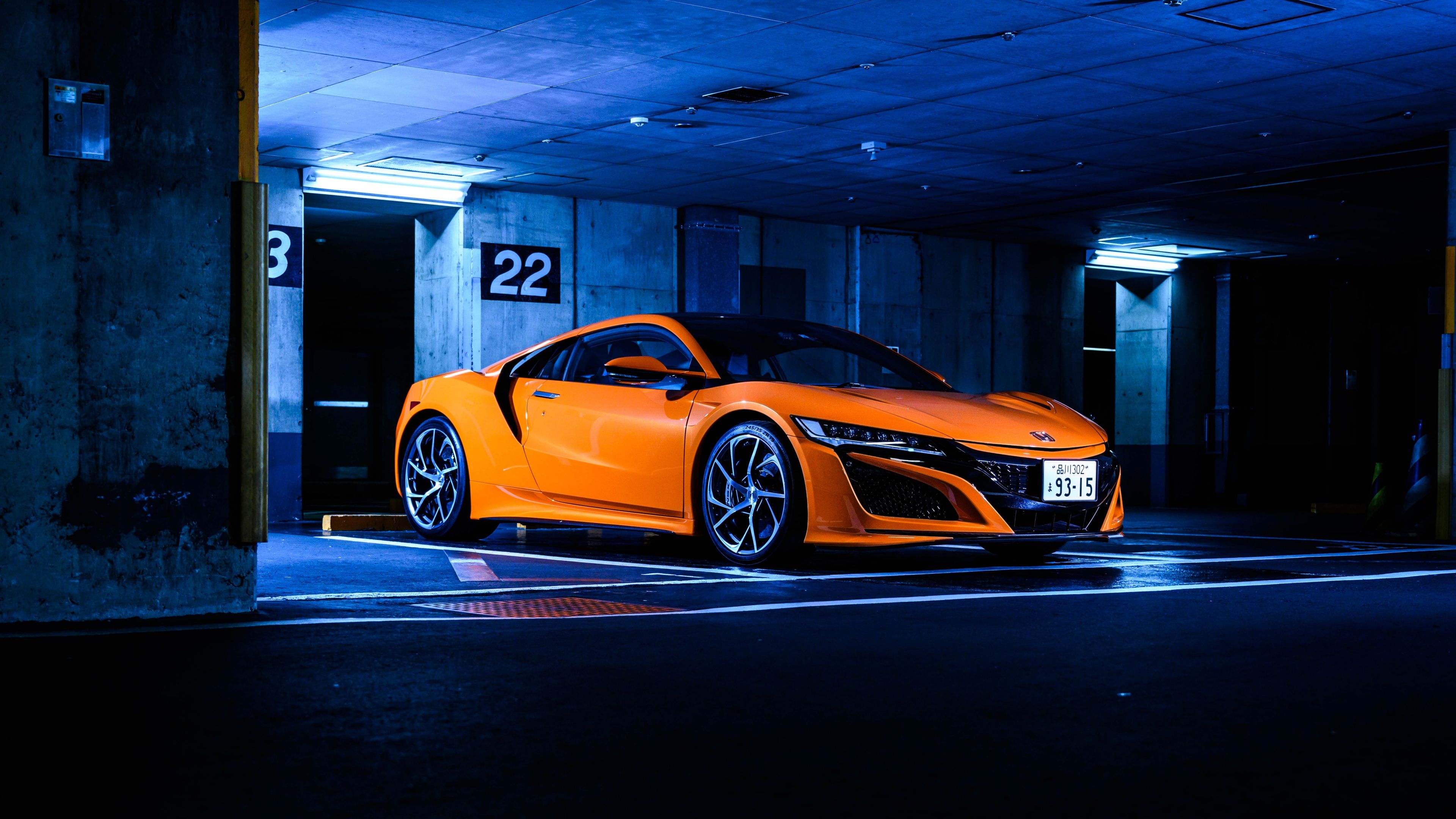 3840x2160 Honda NSX Wallpaper 4K, Hybrid cars, 5K, 8K