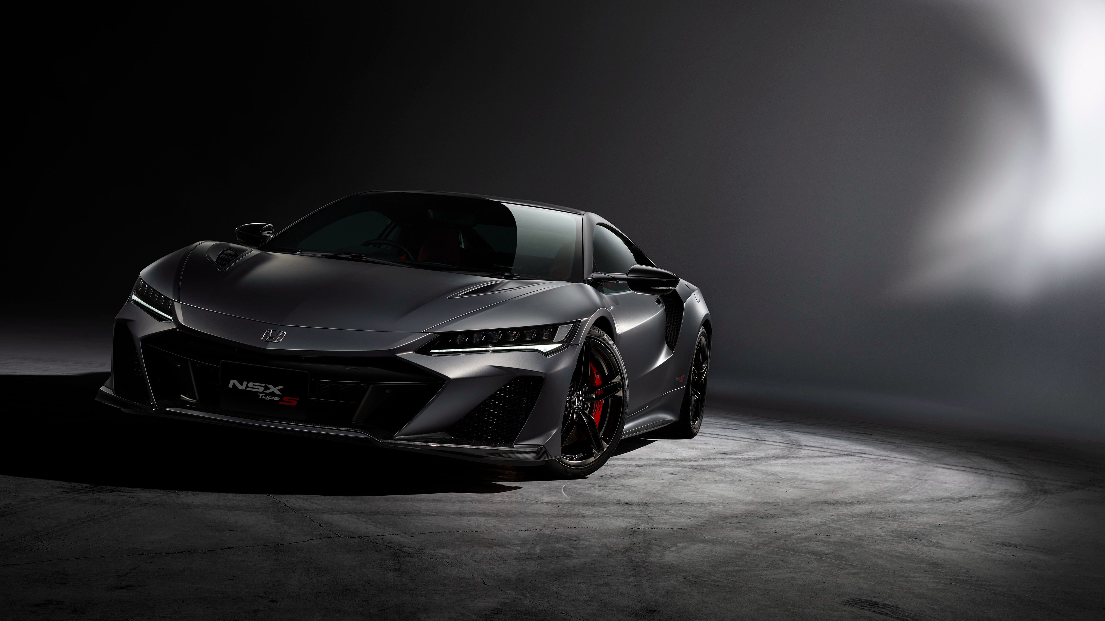 3840x2160 Honda NSX Type S Wallpaper 4K, Dark Edition, Hybrid Supercar