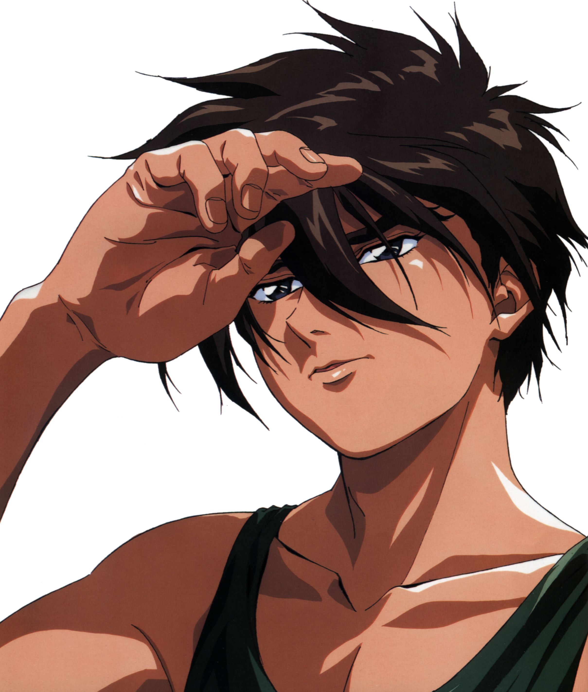 2418x2847 Heero Yuy Suit Gundam Wing Anime Image Board