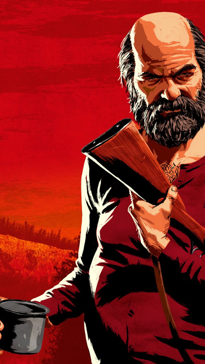 720x1280 Uncle (Red Dead) Phone Wallpaper: Free 4K & HD Downloads