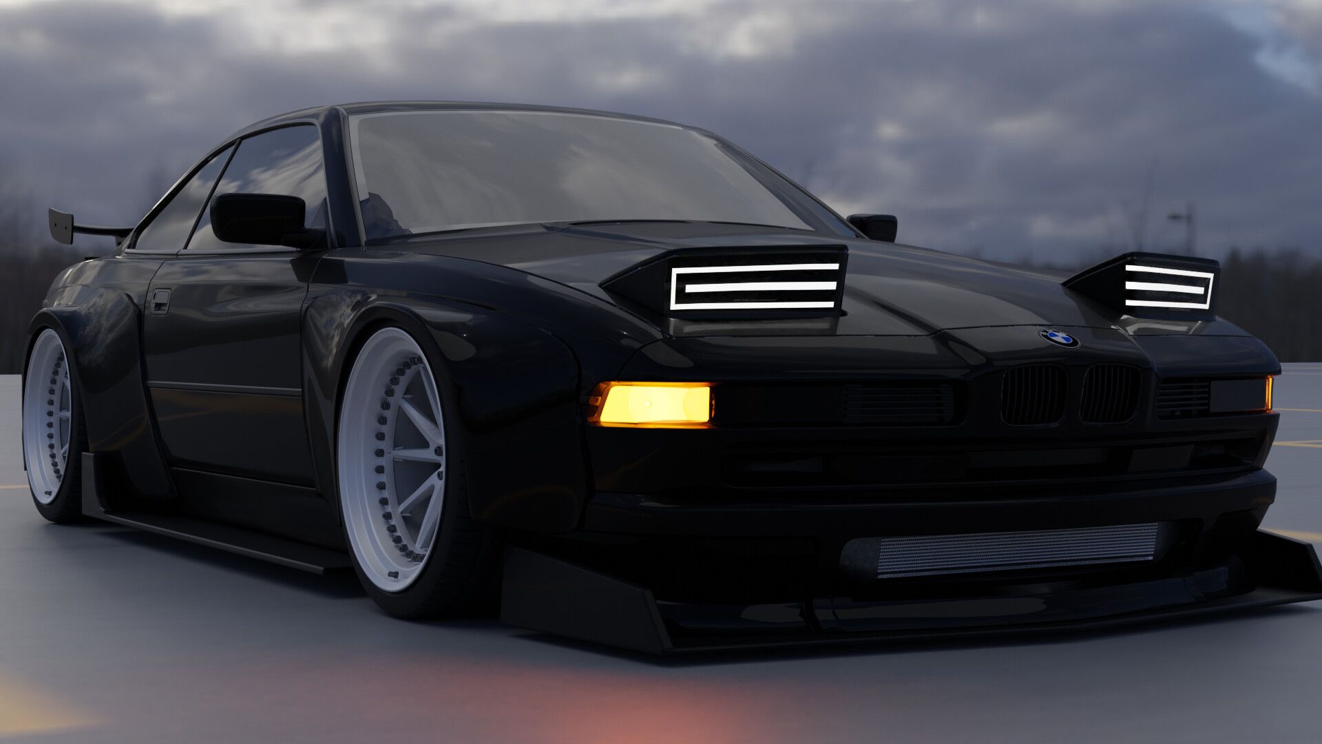 1920x1080 widebody bmw 850 csi