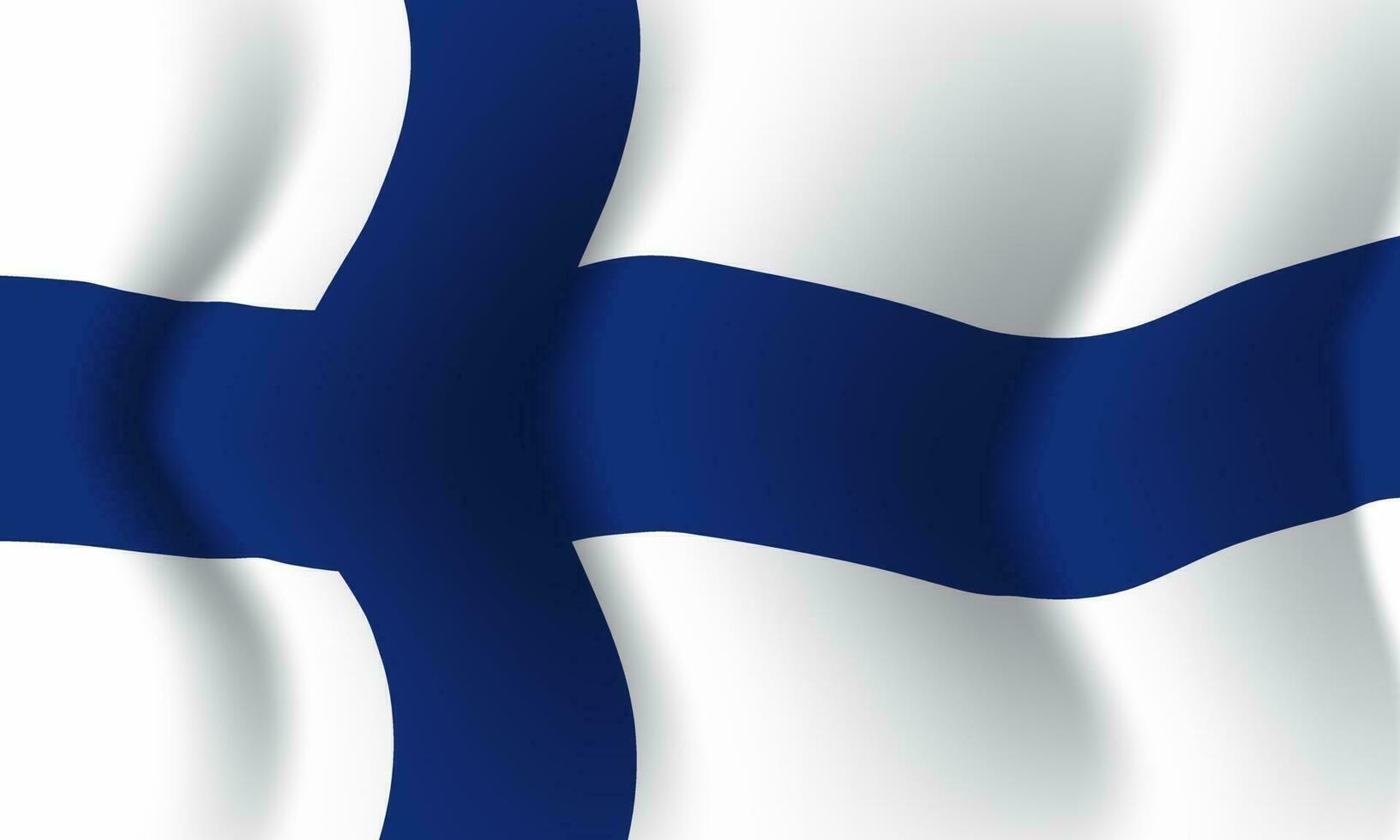 1633x980 Background waving in the wind Finland flag. Background