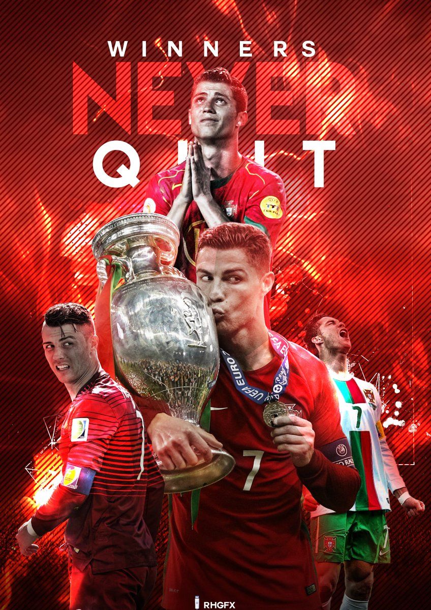 848x1200 Cristiano Ronaldo Winners Never Quit '' Wallpaper + Lockscreen Size Included. #CR7bars #ronaldo RT, s Please