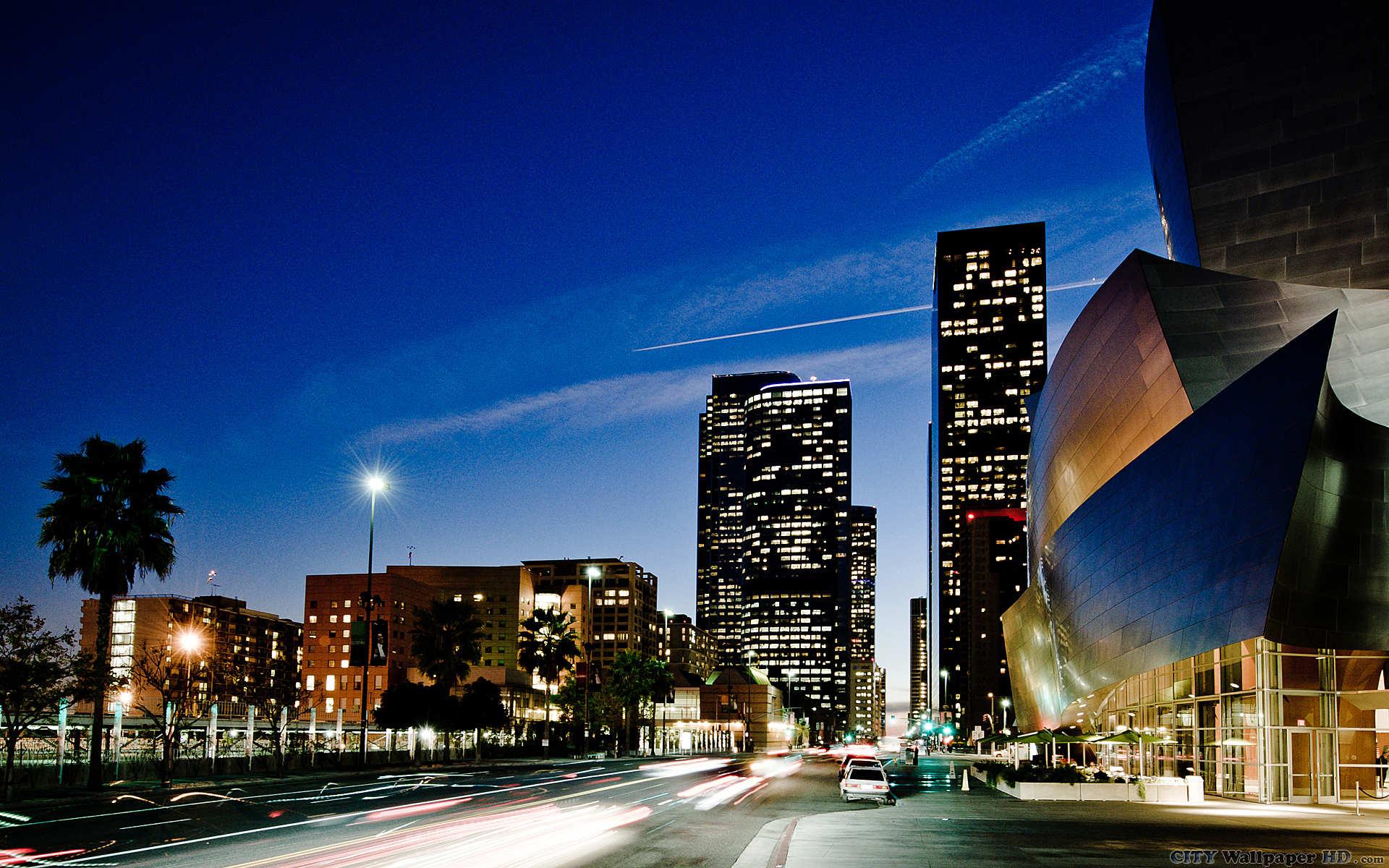 1920x1200 Los Angeles HD wallpaper. Widescreen Wallpaper cities of the world for the laptop. Los Angeles