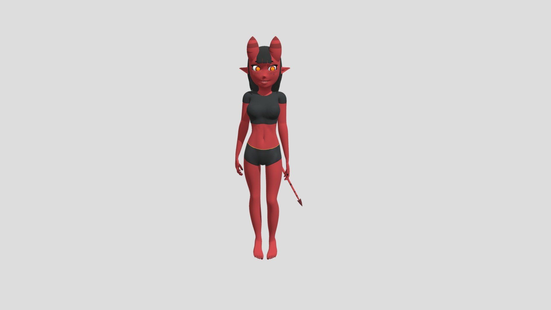 1920x1080 Meru The Succubus (Rigged) model by pipiskalka [585530d]