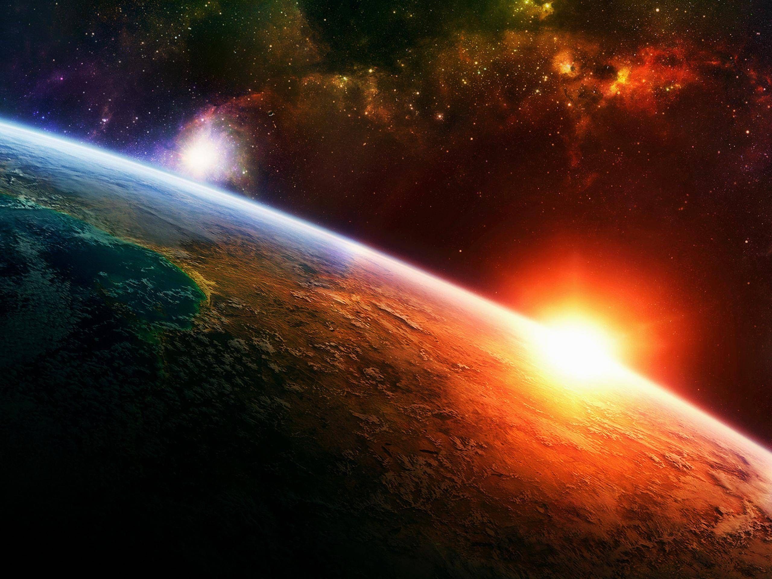 2560x1920 Earth Wallpaper HD / Desktop and Mobile Background