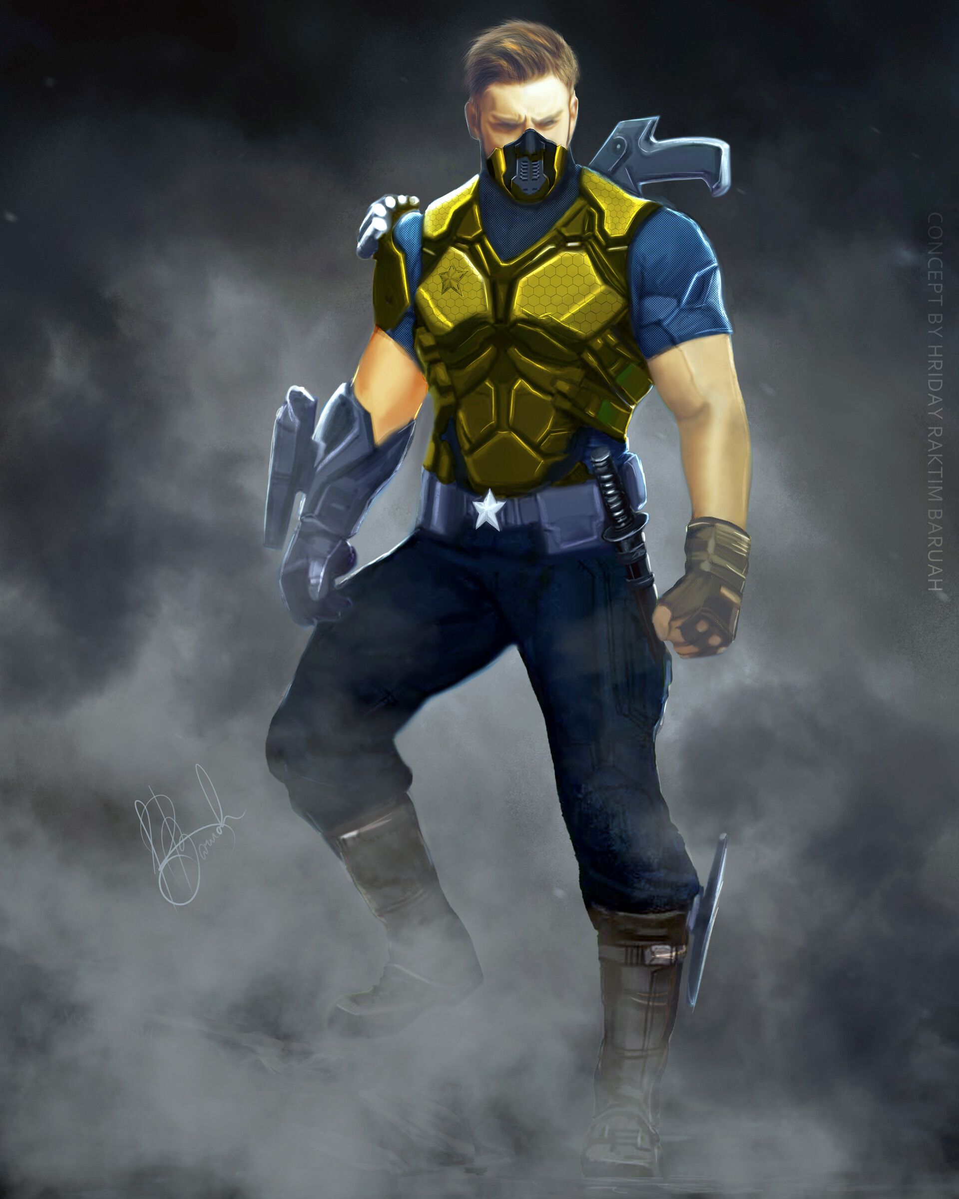 1920x2400 Hriday Raktim Baruah Commando Dhruv