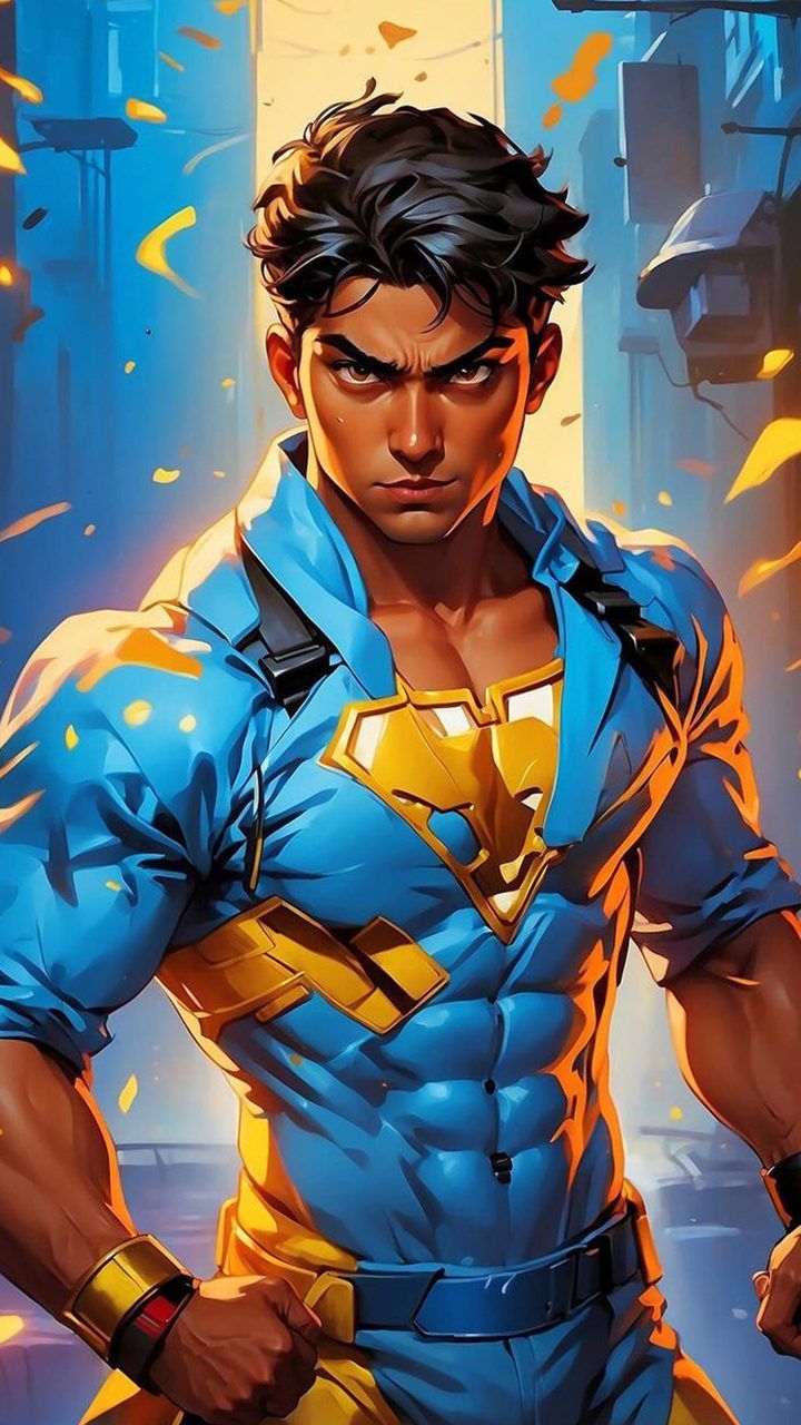 720x1280 From Nagraj To Bhedia, India's OG Comic Superheroes Transformed By Artificial Intelligence