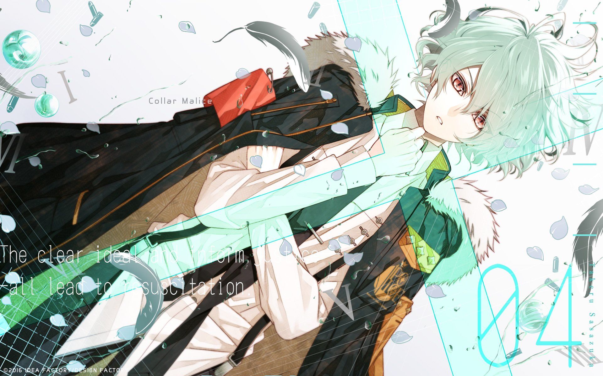 1920x1200 Download Takeru Sasazuka Video Game Collar X Malice HD Wallpaper