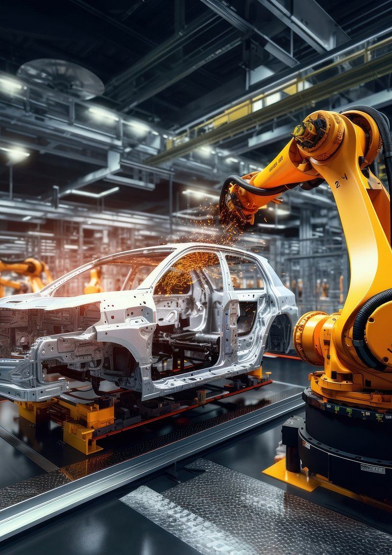 800x1131 Assembly Line Wallpaper